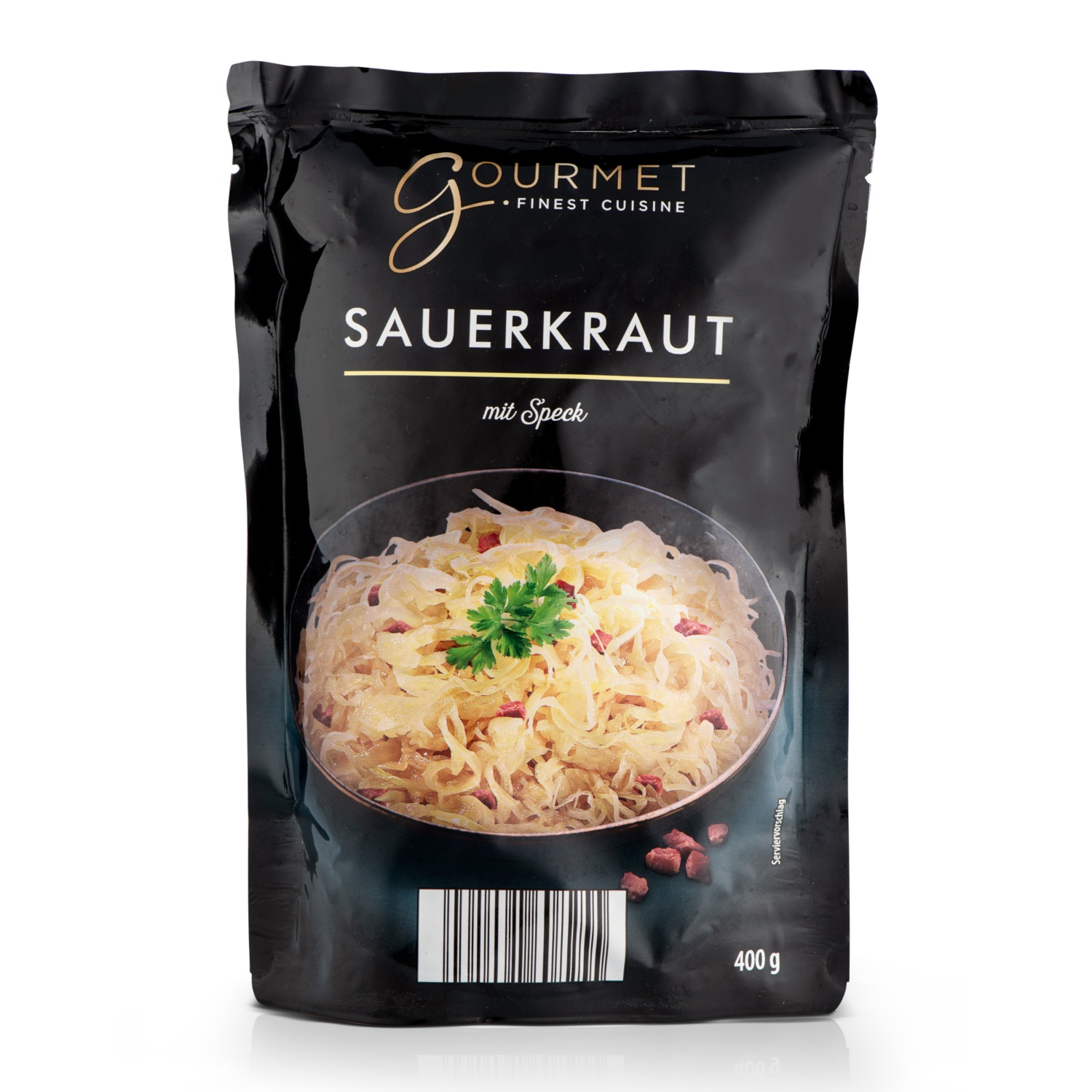 GOURMET Krautspezialitäten, Sauerkraut mit Speck verfeinert
