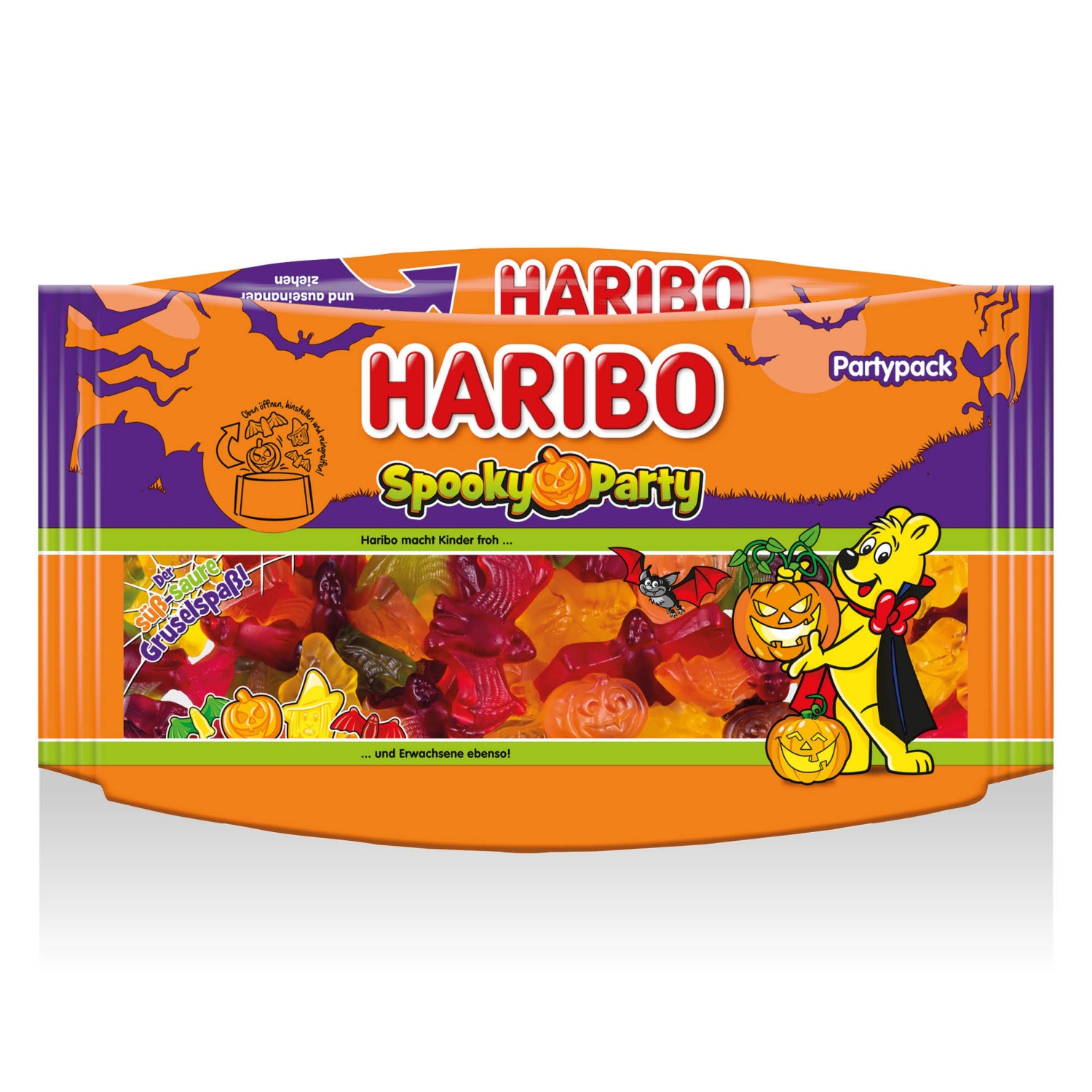 HARIBO Halloween-gumicukorka, 450 g