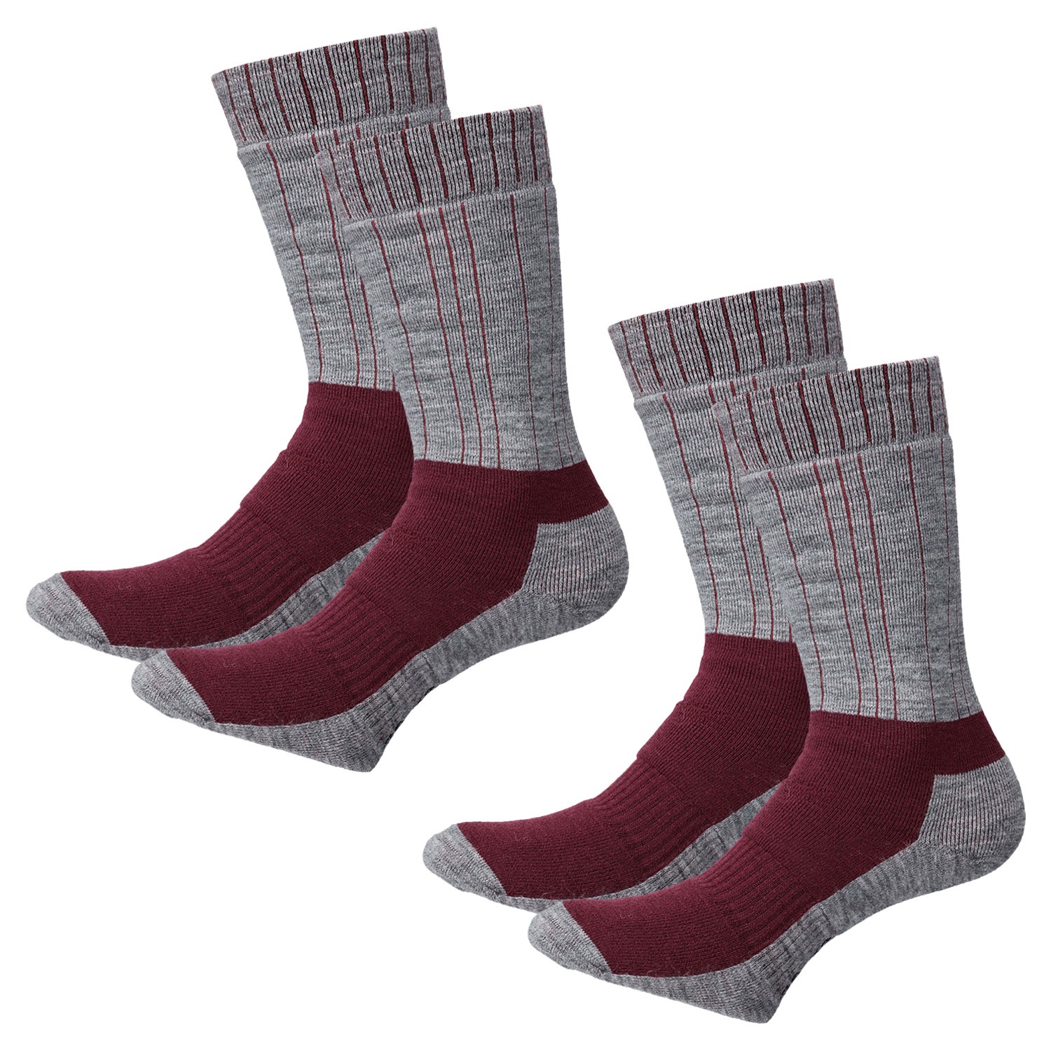 Damen und Herren Outdoor-Socken, 2 Paar