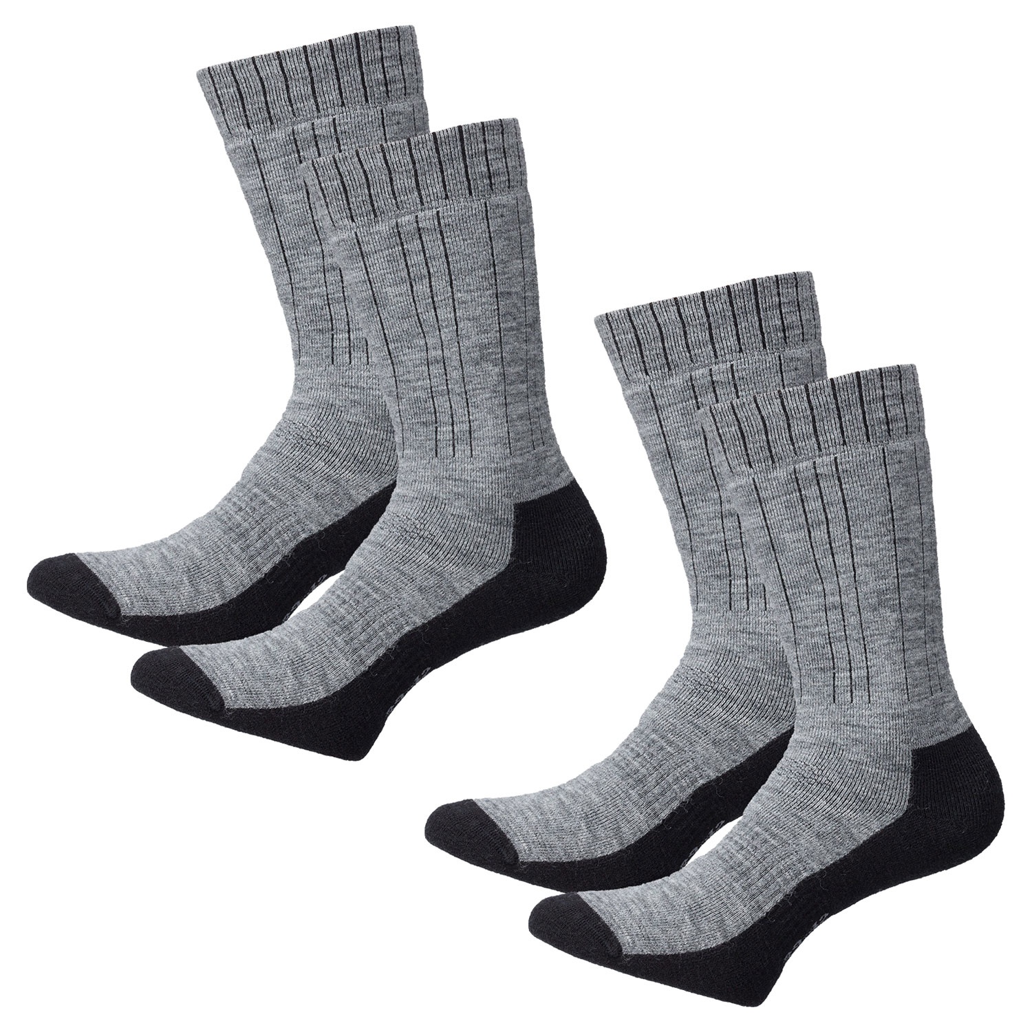 Damen und Herren Outdoor-Socken, 2 Paar