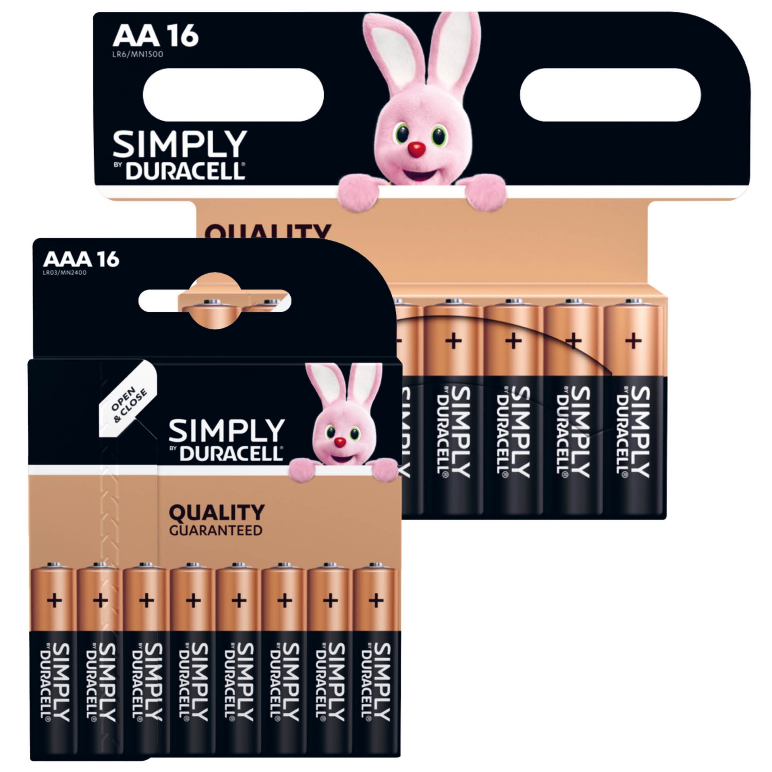 DURACELL Piles Simply AA/AAA