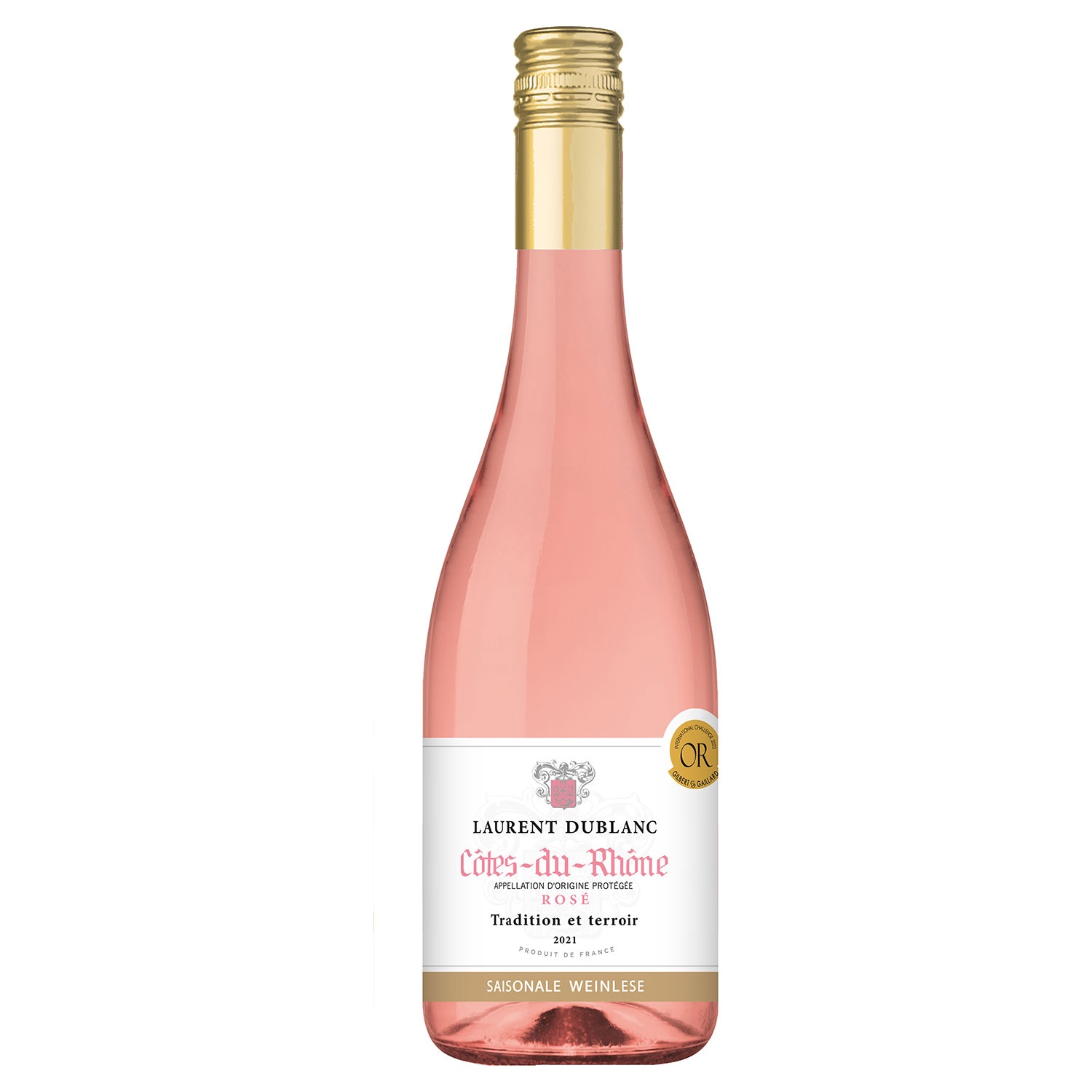 LAURENT DUBLANC Côtes-du-Rhône Rosé AOP 2021 0,75 l | ALDI SÜD