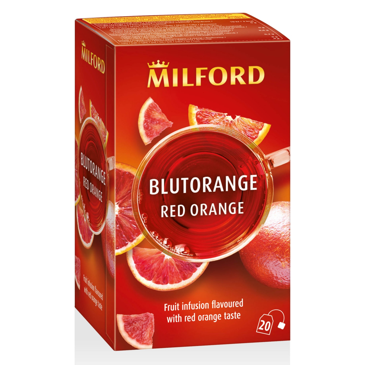 MILFORD Tea "Blutorange", 20 darab