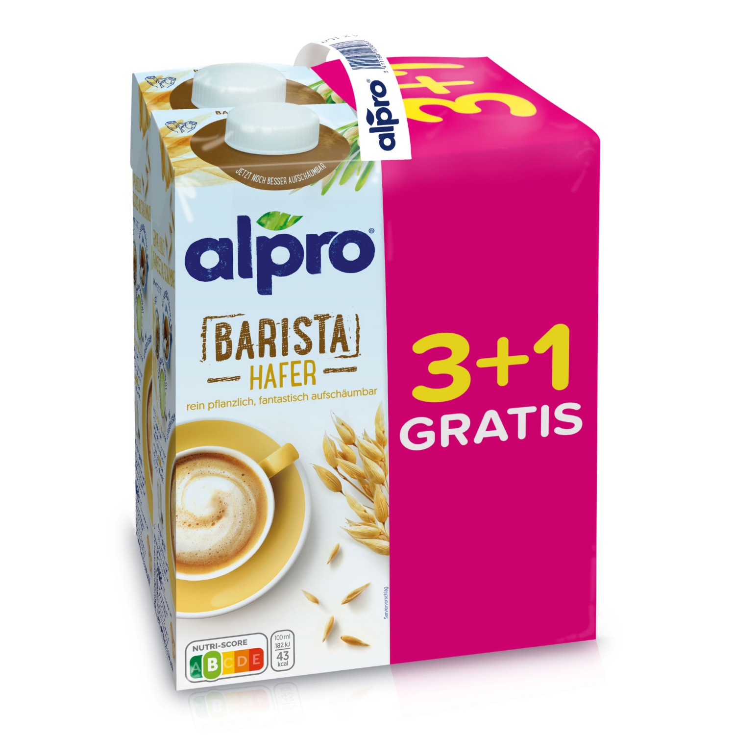 Alpro Hafer Barista 3+1 Multipack