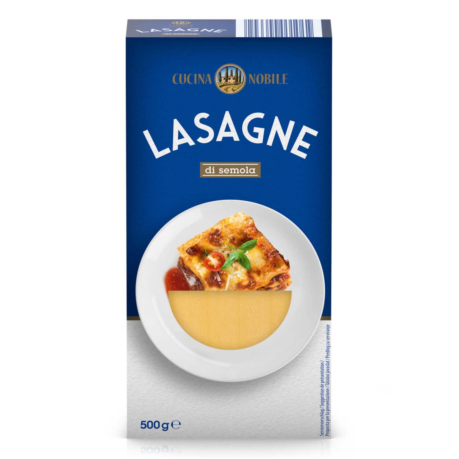 CUCINA NOBILE Lasagneblätter, Natur