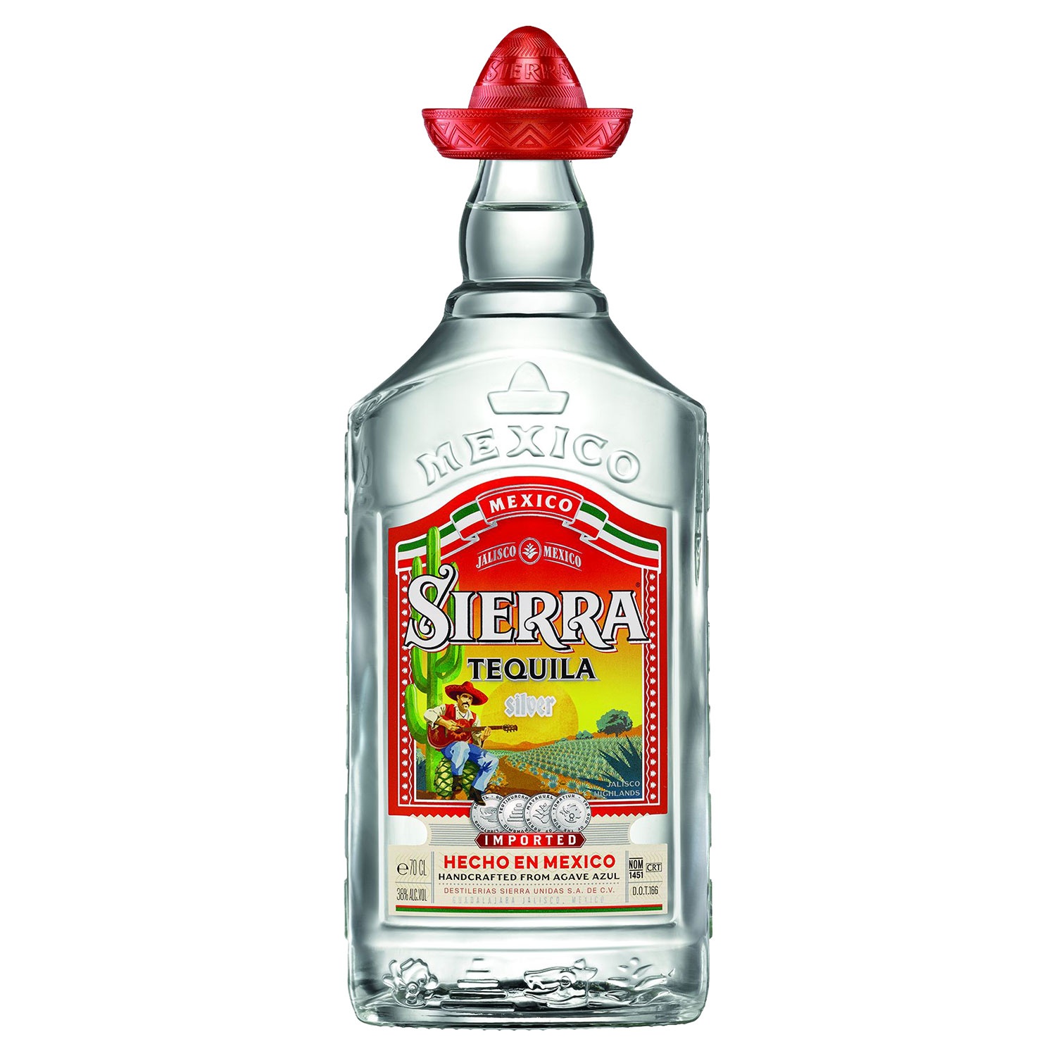 SIERRA® Tequila Silver 0,7 l