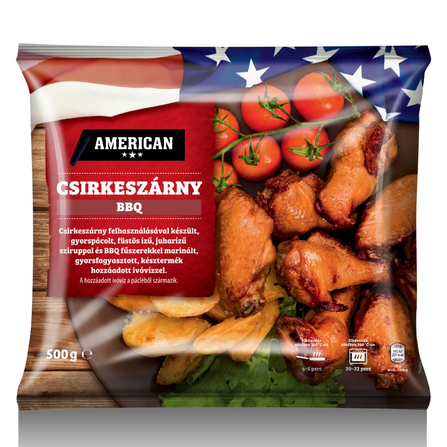 AMERICAN Csirkesz rny 500 g BBQ ALDI