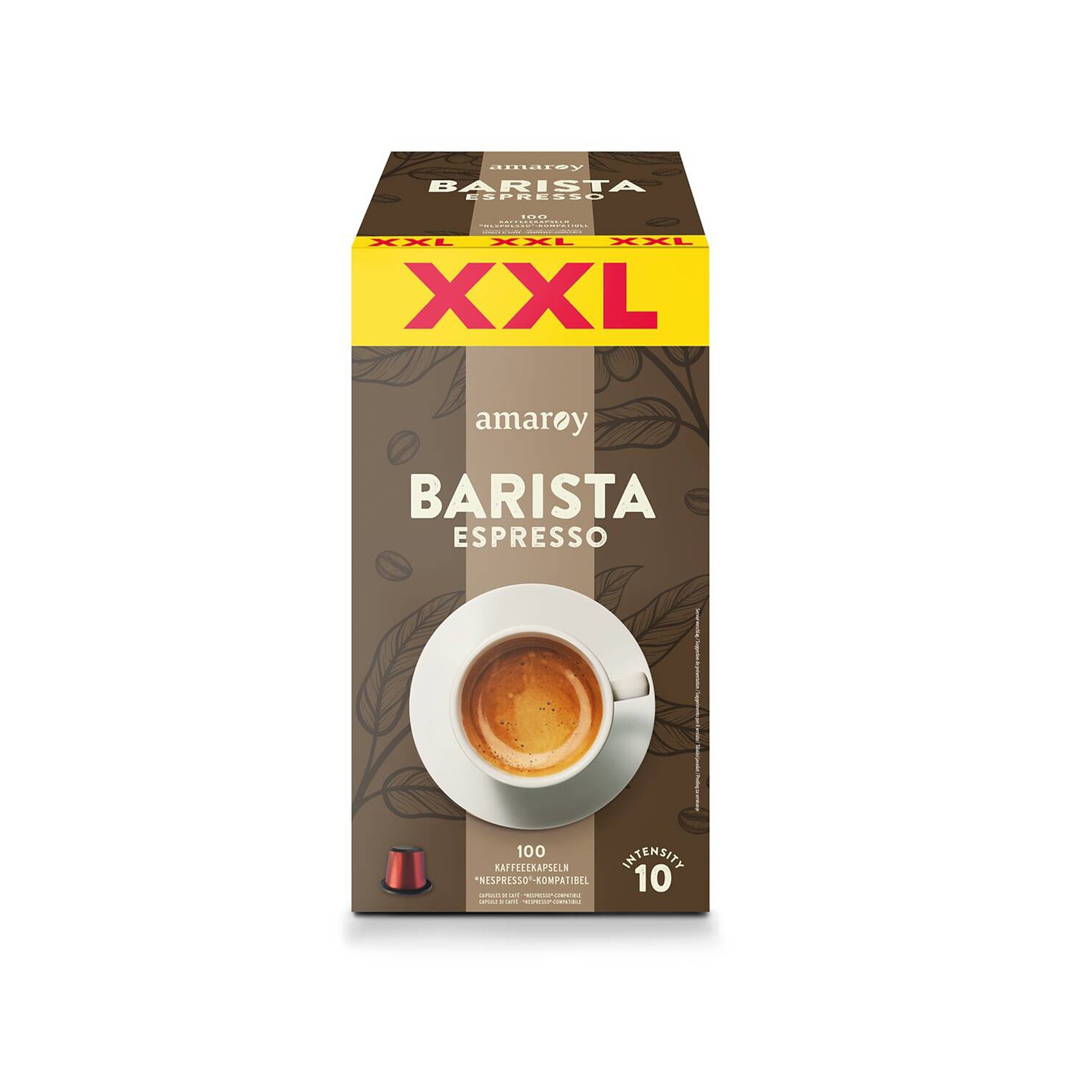 AMAROY Capsule caffè XXL Espresso