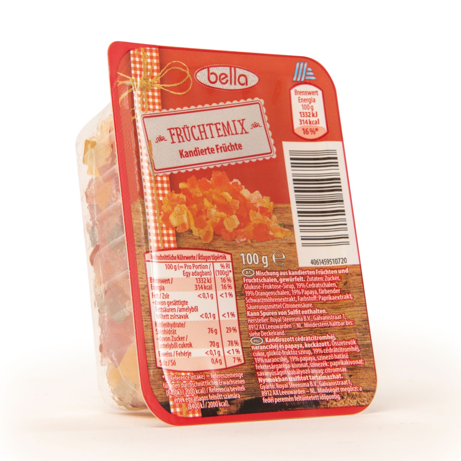 BELLA Kandierte Früchte, Backmix