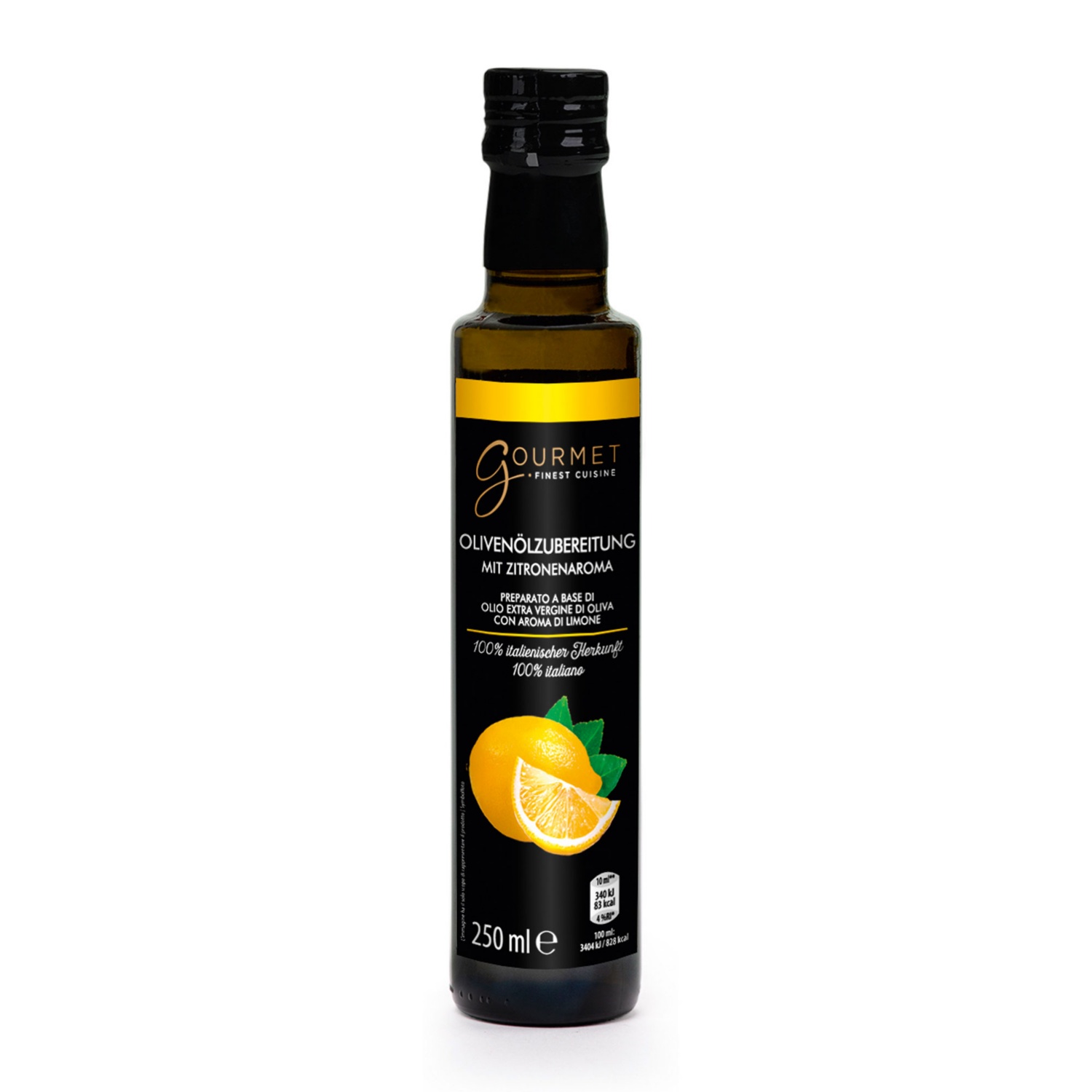 GOURMET Olívaolaj-öntet 250 ml, citromos
