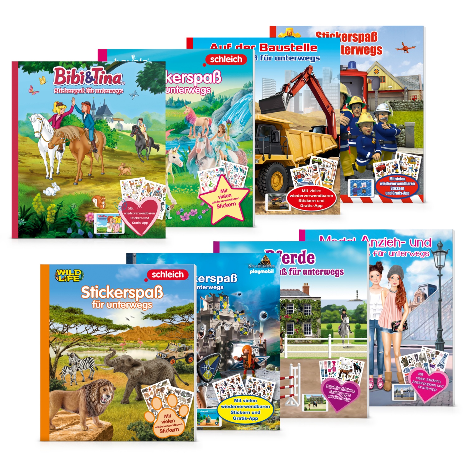 Mini-Sticker-Buch