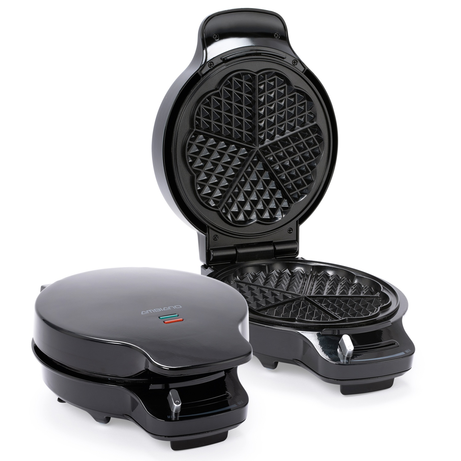AMBIANO Waffeleisen and Crêpe Maker