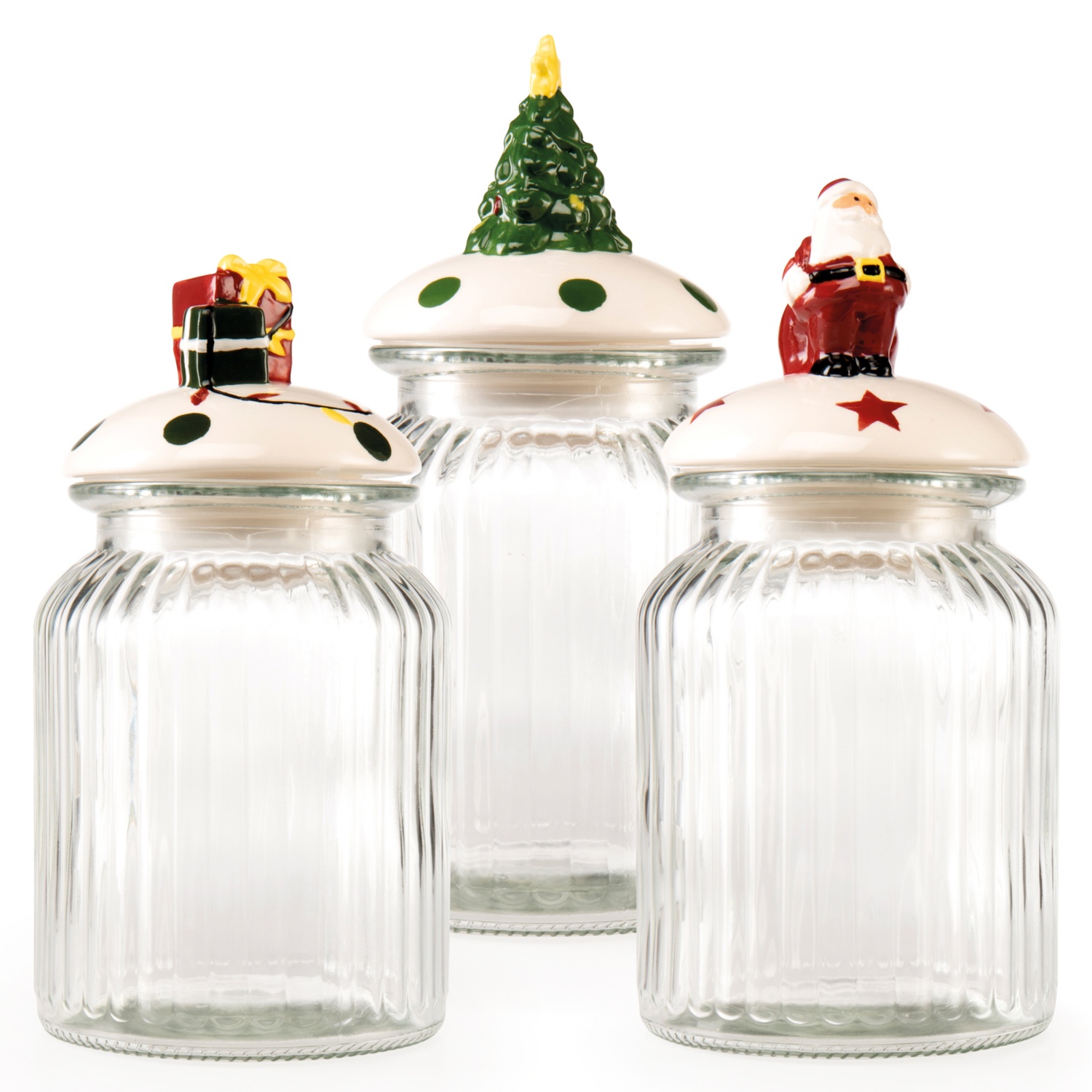 CROFTON Weihnachtliche Vorratsboxen