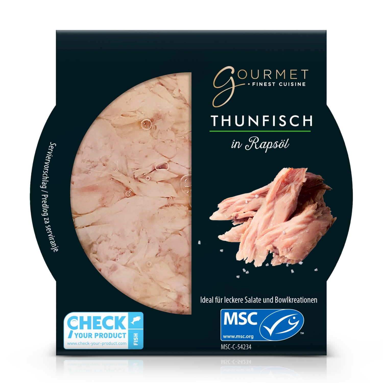 GOURMET MSC Thunfischfilet Mix in Rapsöl
