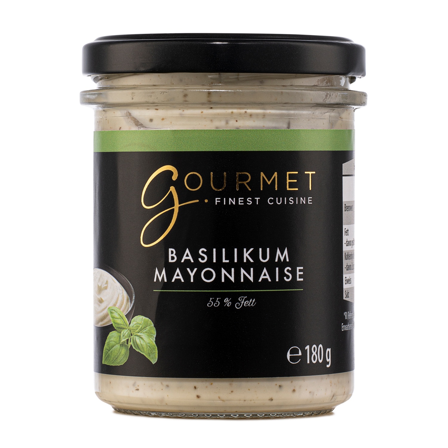 GOURMET Feinschmeckermayonnaise, Basilikum