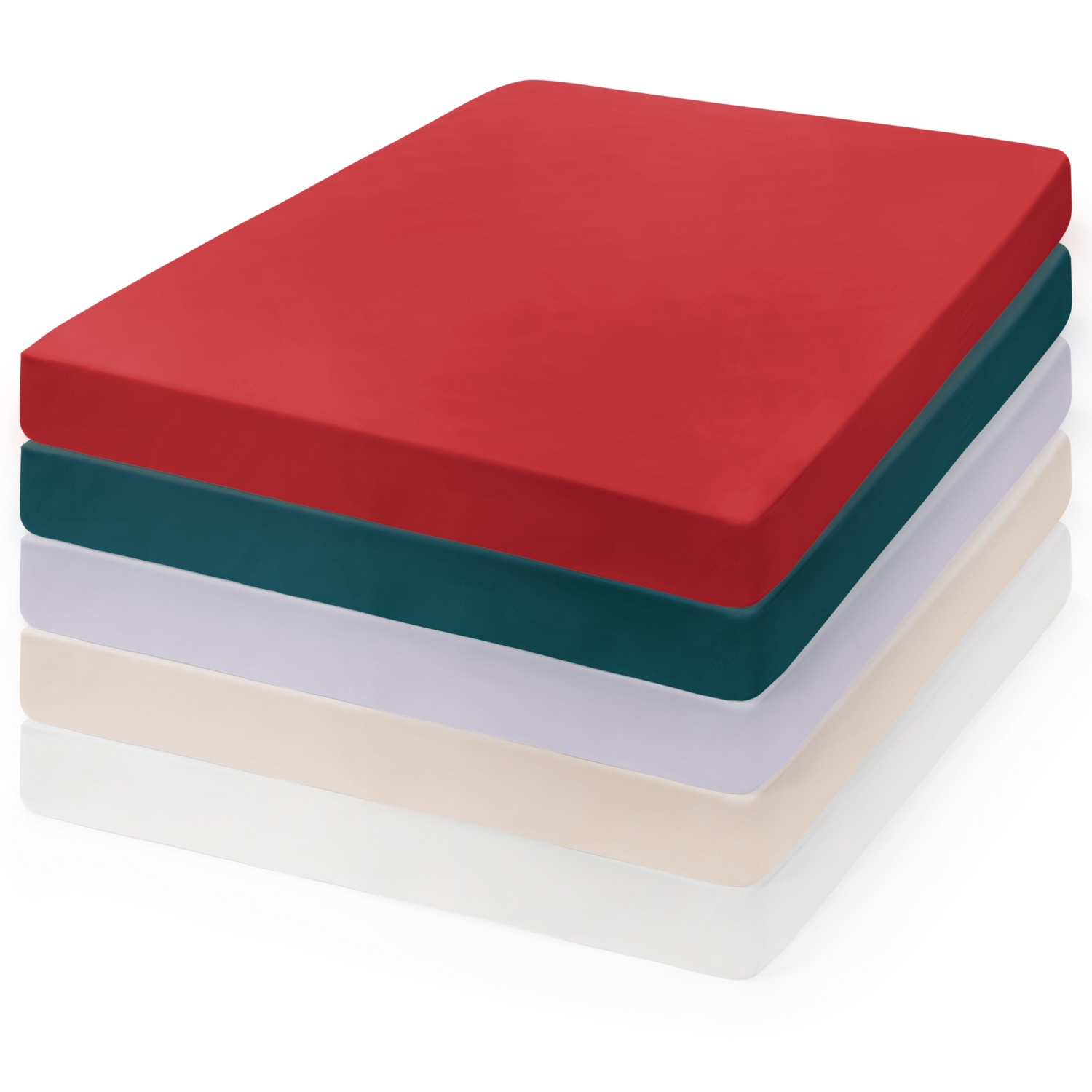 MY LIVING STYLE Mikrofaser-Spannleintuch Interlock