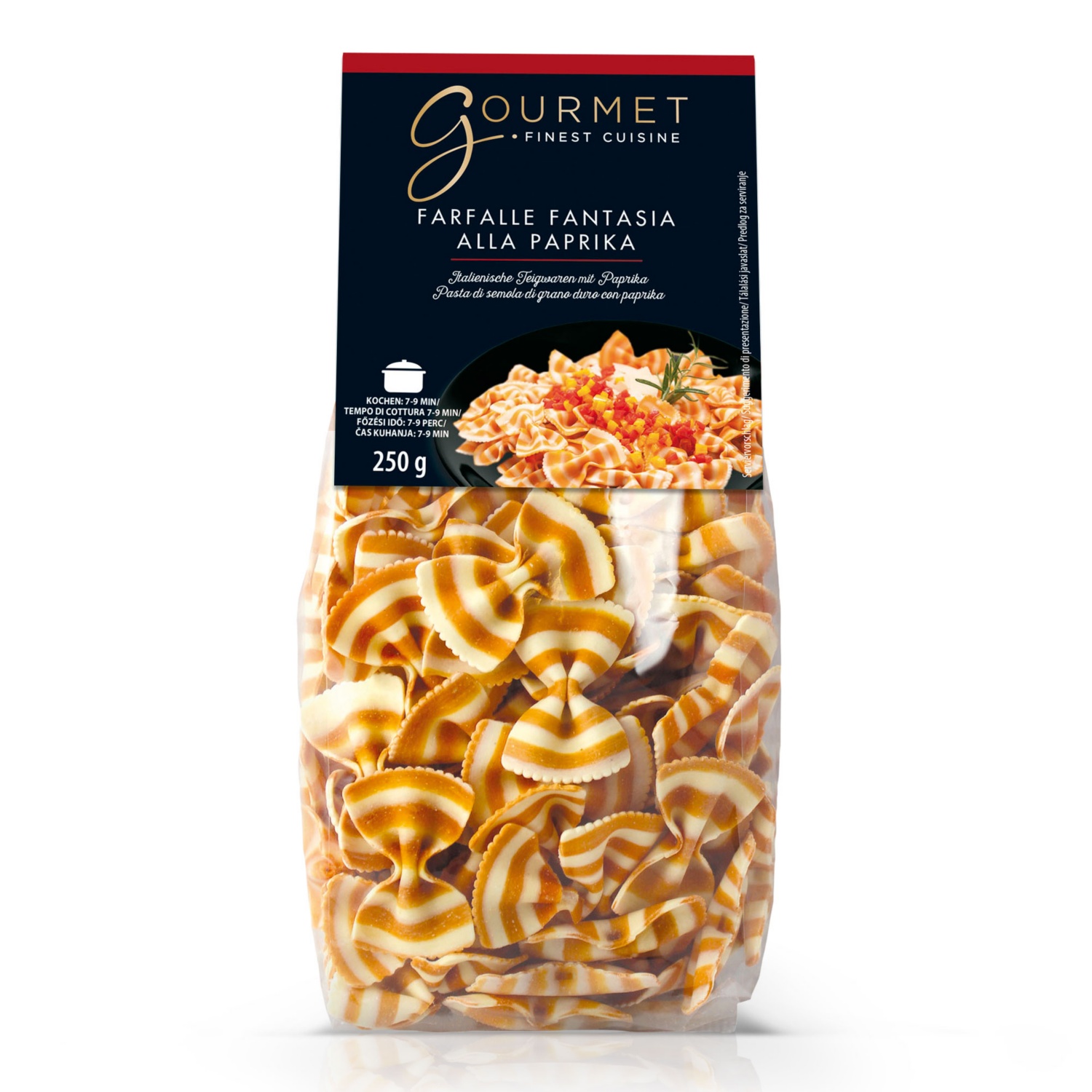 GOURMET FINEST CUISINE Farfalle Fantasia, mit Paprika