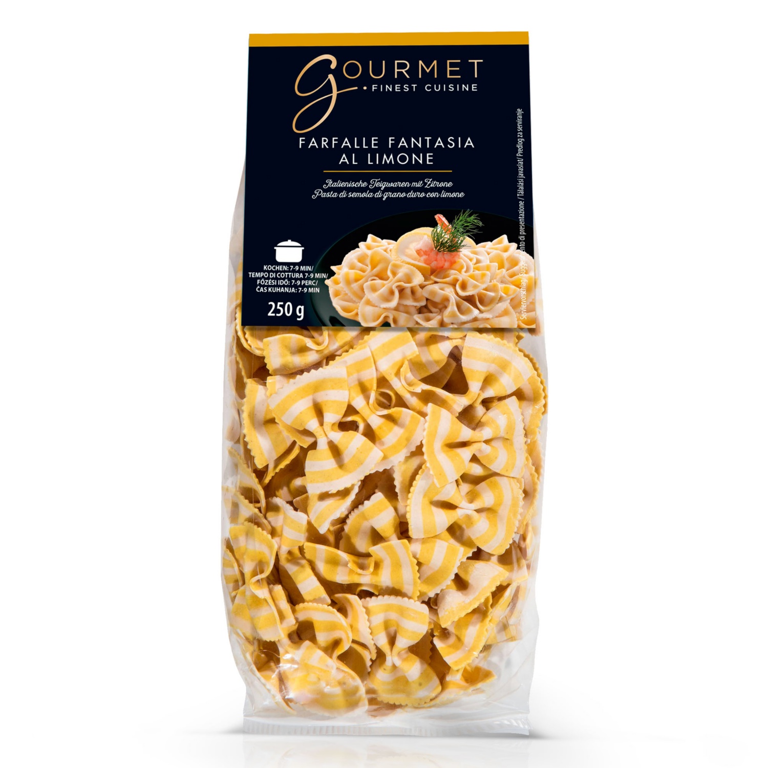 GOURMET FINEST CUISINE Farfalle Fantasia, mit Zitrone