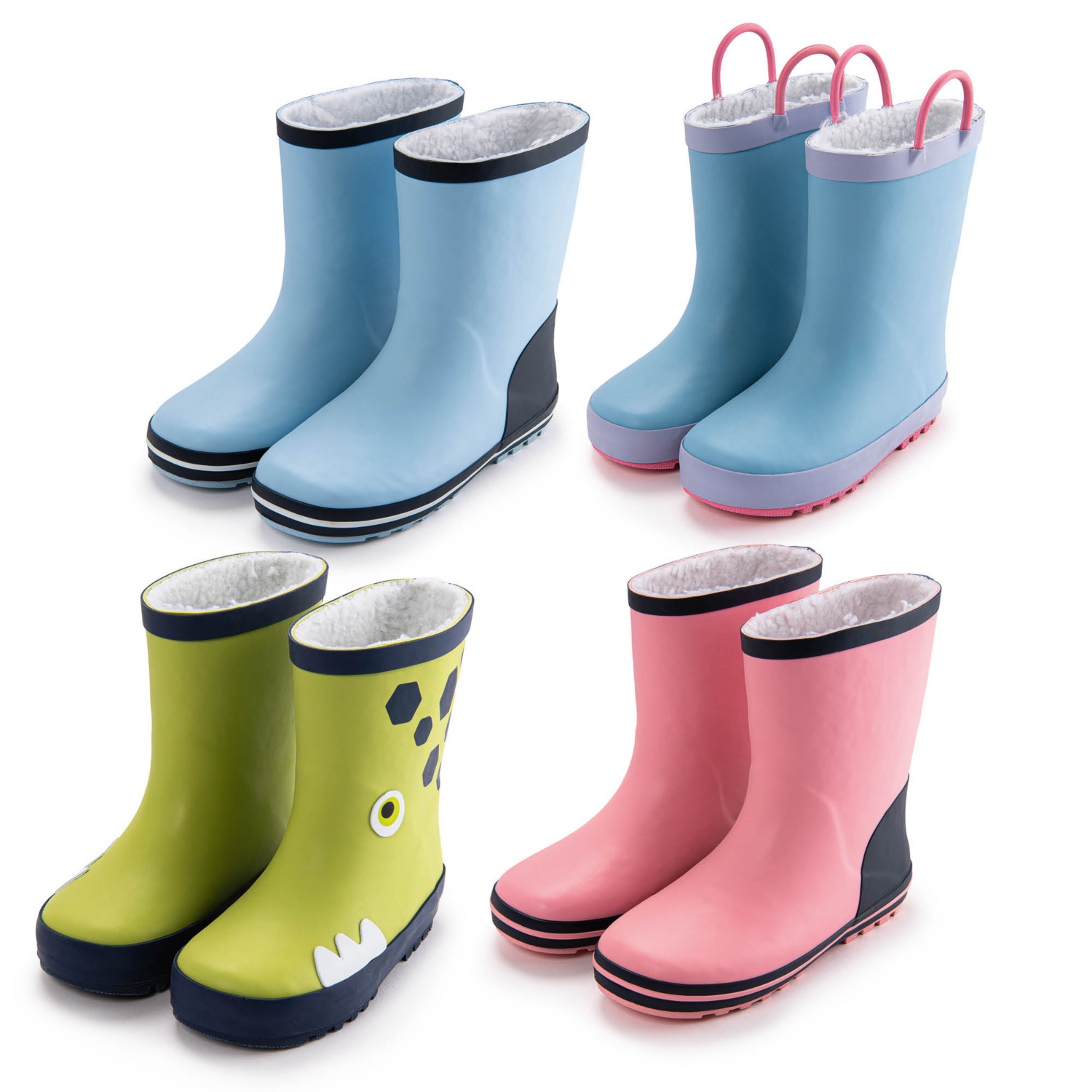 Bottes de pluie rembourrées hot sale