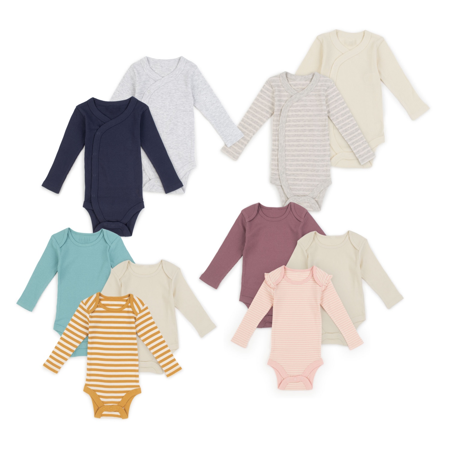 IMPIDIMPI Baby-Wickelbody, Baumwolle (BIO)