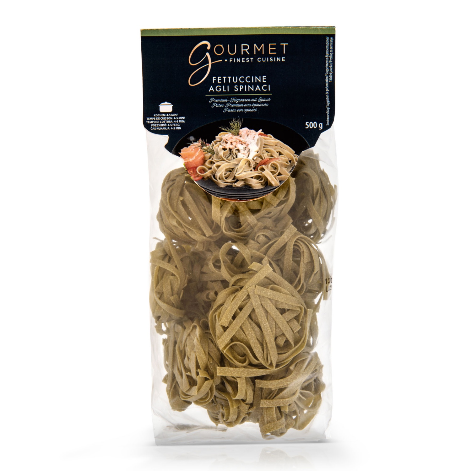 GOURMET FINEST CUISINE, Fettuccine agli Spinaci