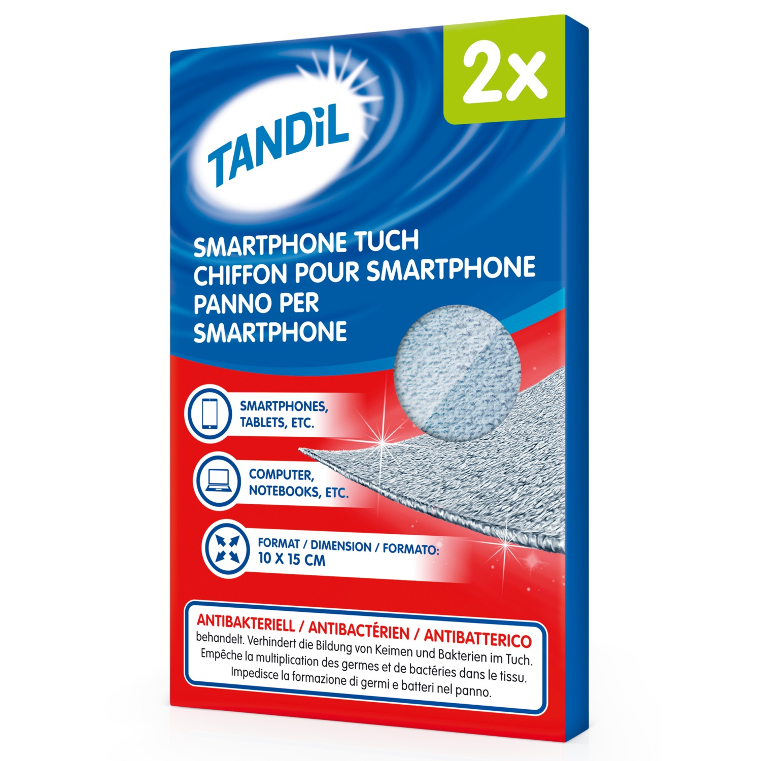 TANDIL Smartphone- und Displaytuch 2 Stück