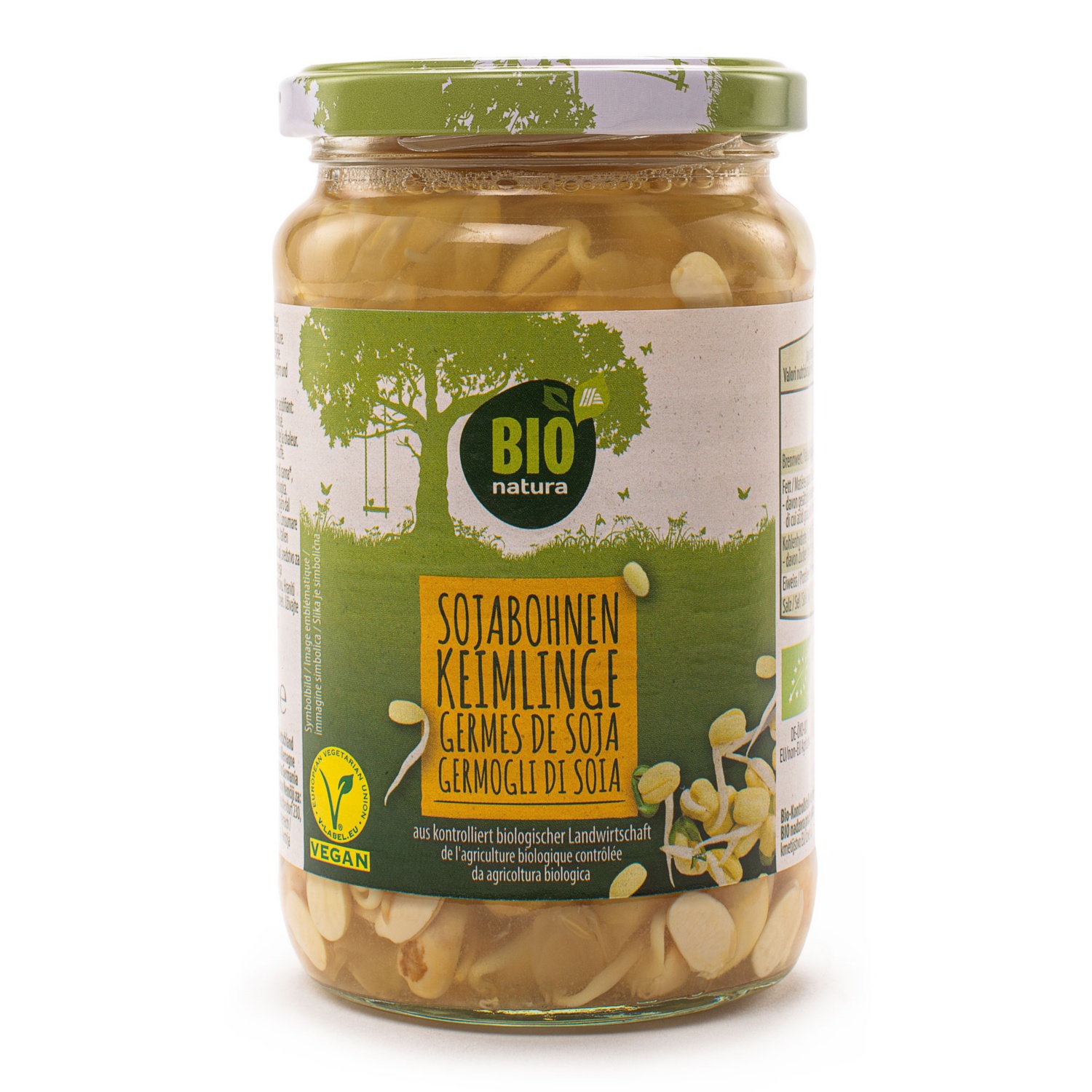 BIO NATURA BIO-Keimlinge im Glas, Sojabohnenkeimlinger
