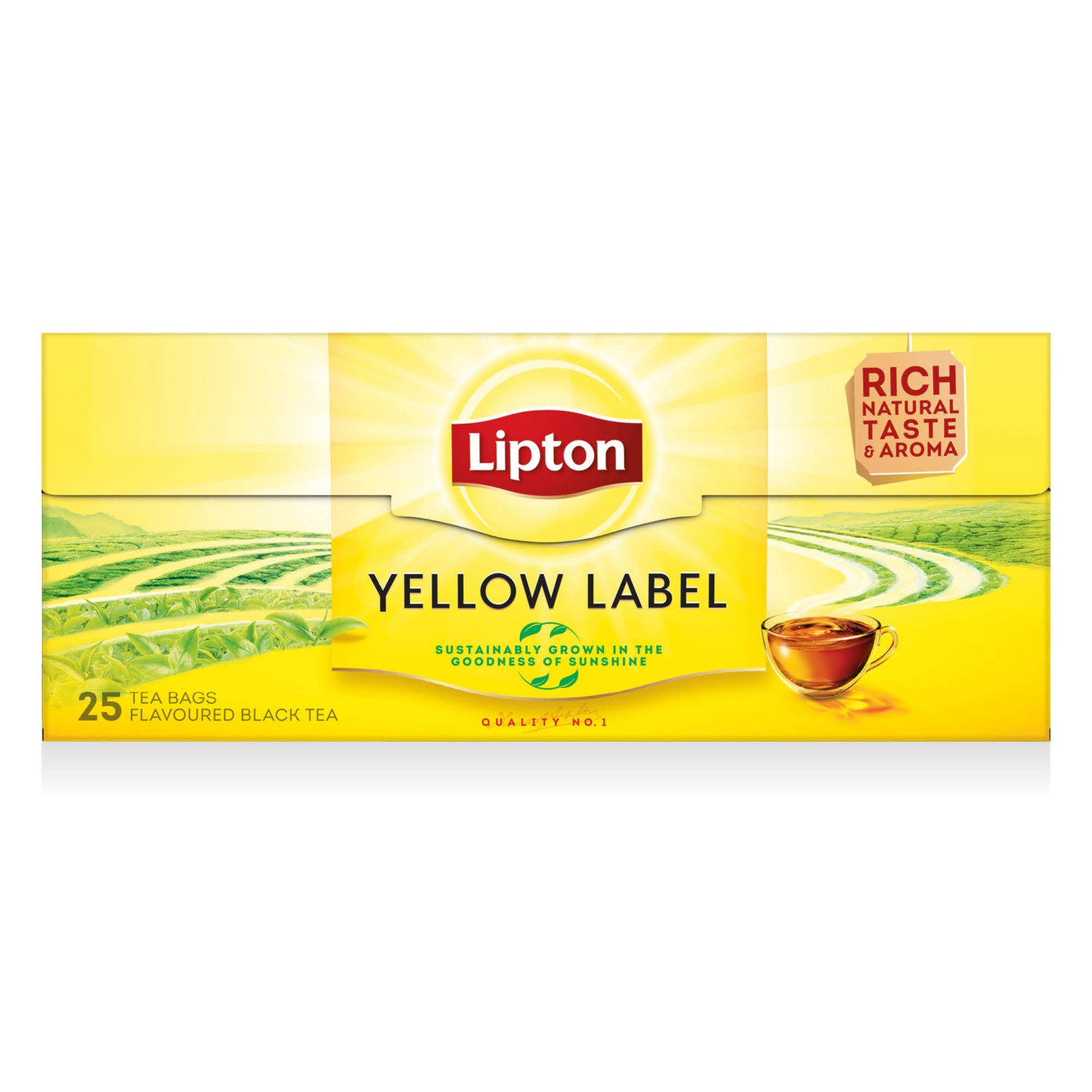 LIPTON Fekete tea, Yellow Label