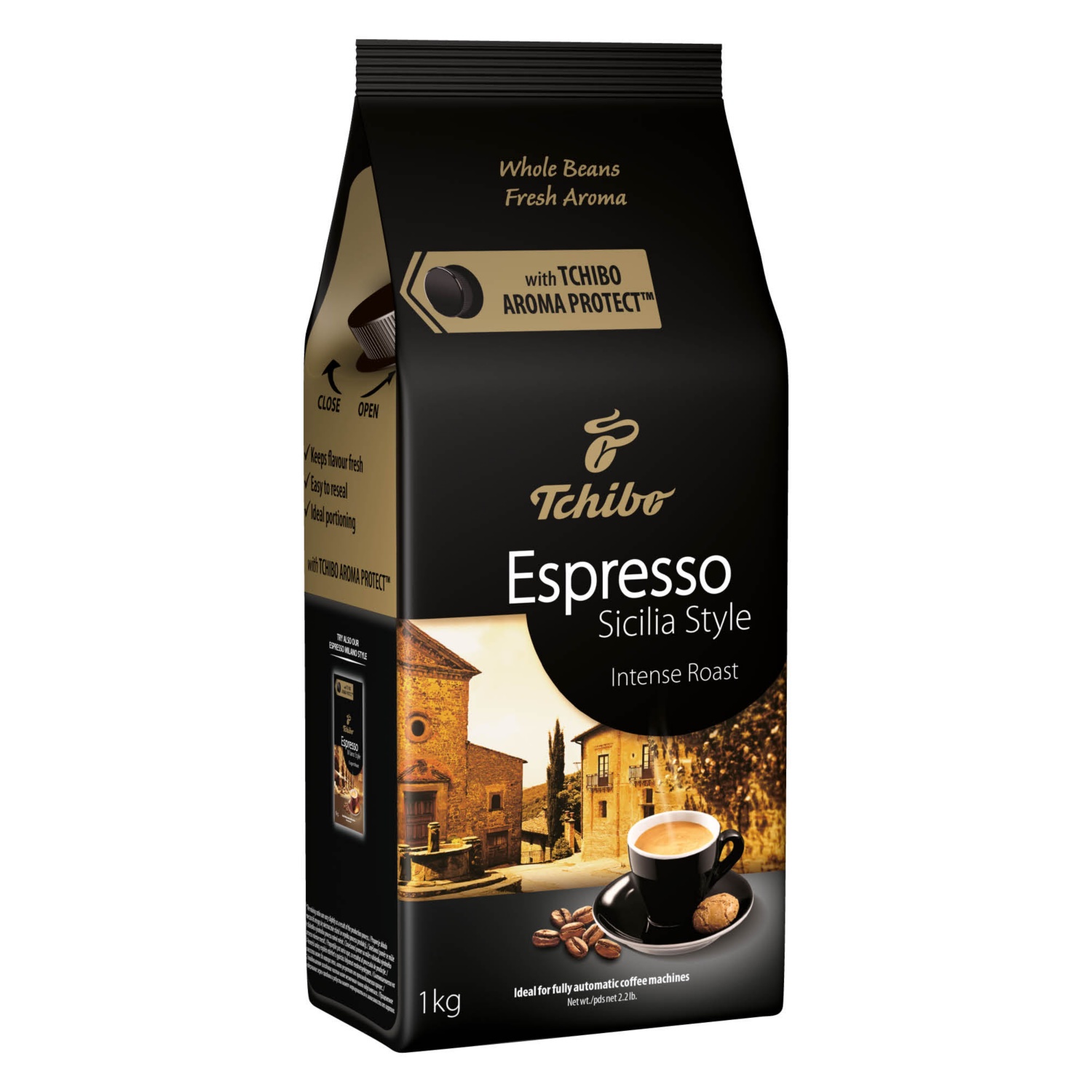 TCHIBO Szemes kávé, Espresso Sicilia, 1 kg
