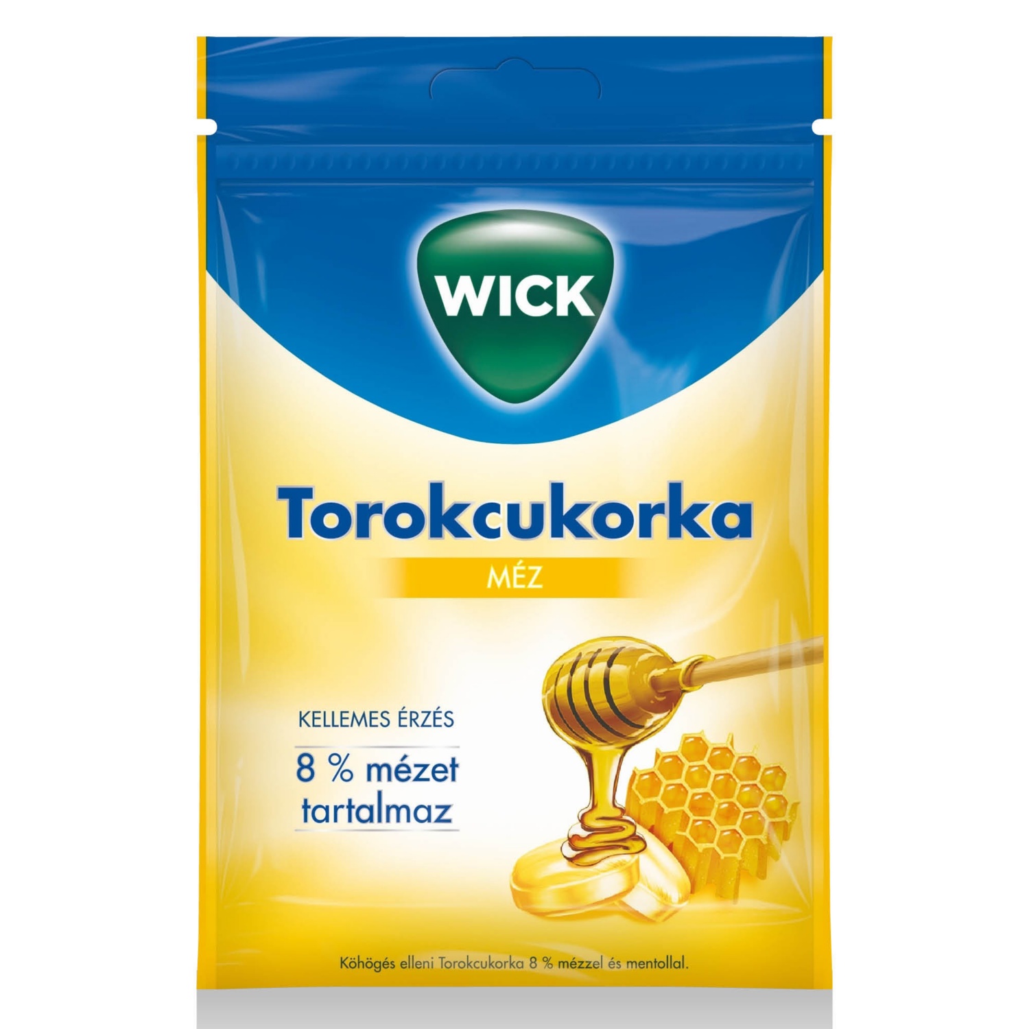 WICK Torokcukorka, 72 g, mézes