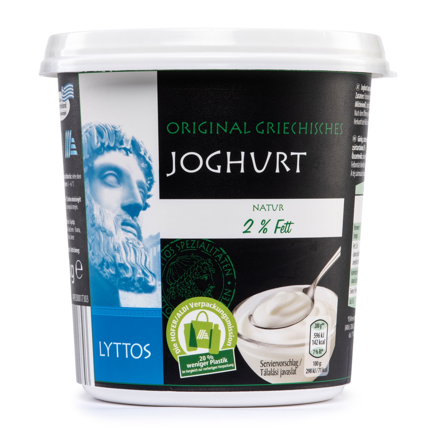 LYTTOS Görörg Joghurt, 2% zsírtartalom