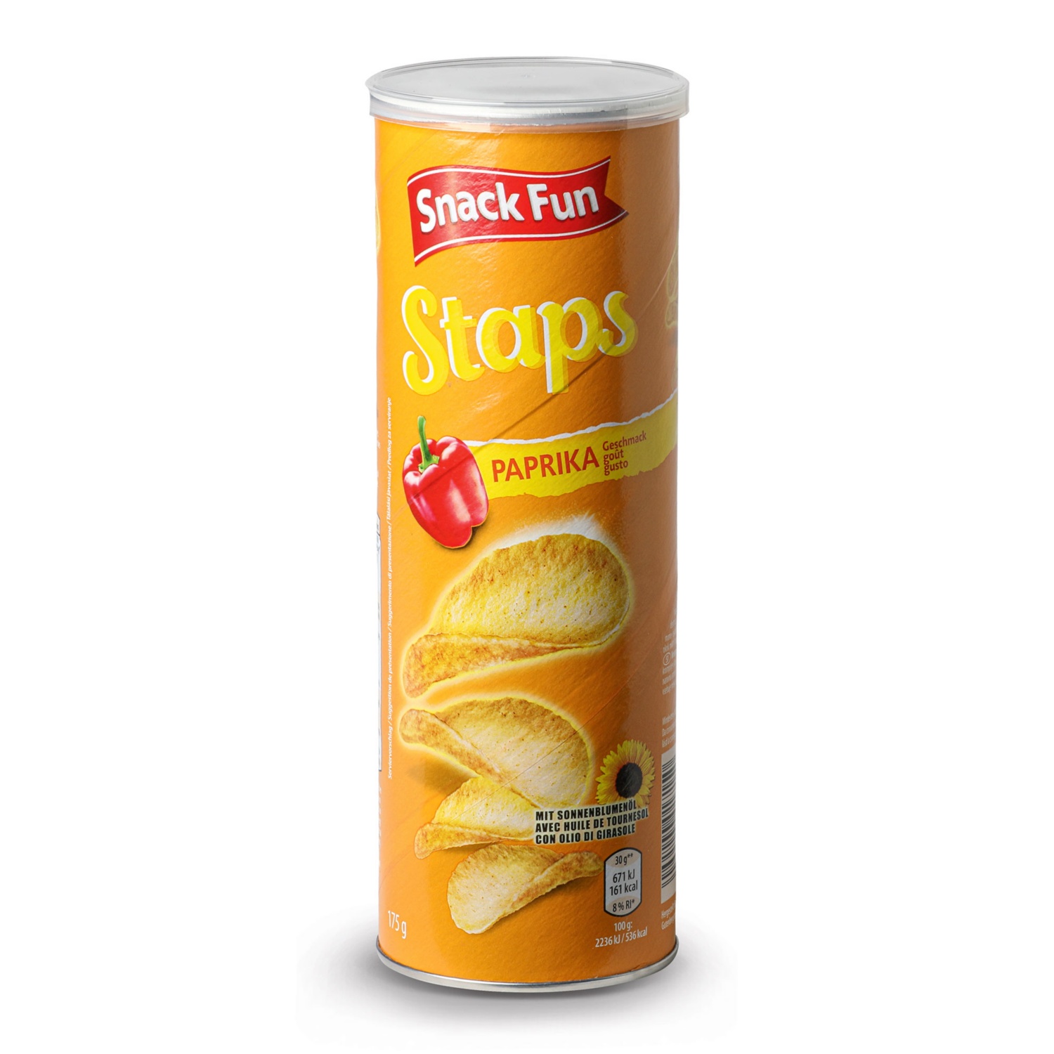SNACK FUN Stapelchips, Paprika