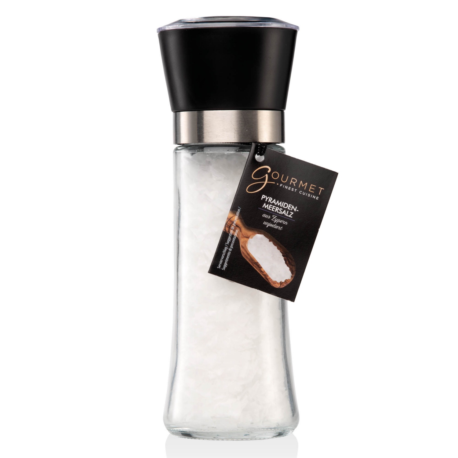 GOURMET Moulin à sel, sel marin pyramidal