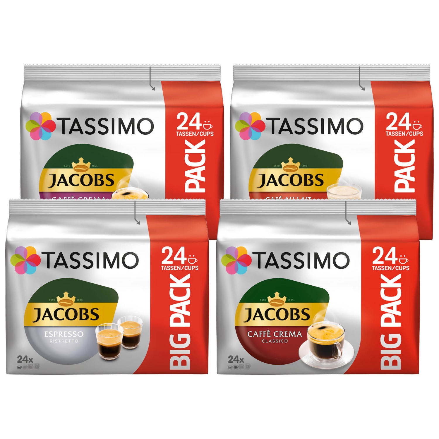 JACOBS Tassimo Big Pack