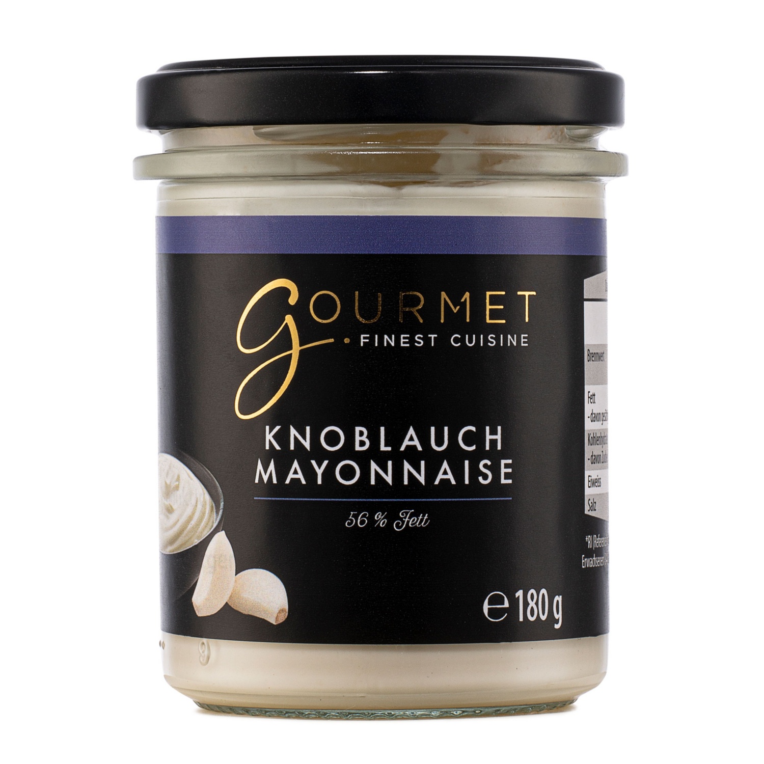 GOURMET Feinschmeckermayonnaise, Knoblauch
