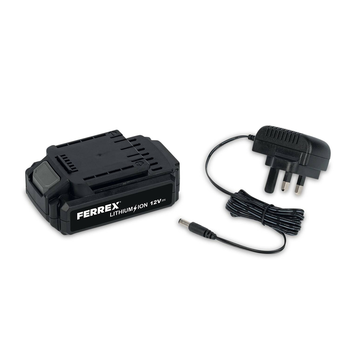 FERREX Mini compressore a batteria, 12 V