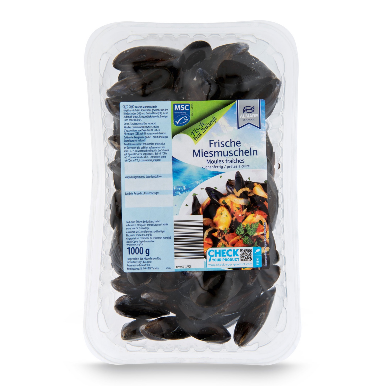 ALMARE SEAFOOD MSC Miesmuscheln