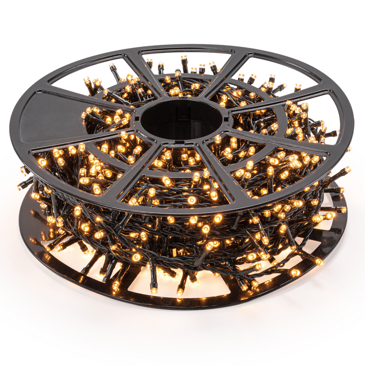 LEDLichterkette, Galaxie, Bernstein HOFER