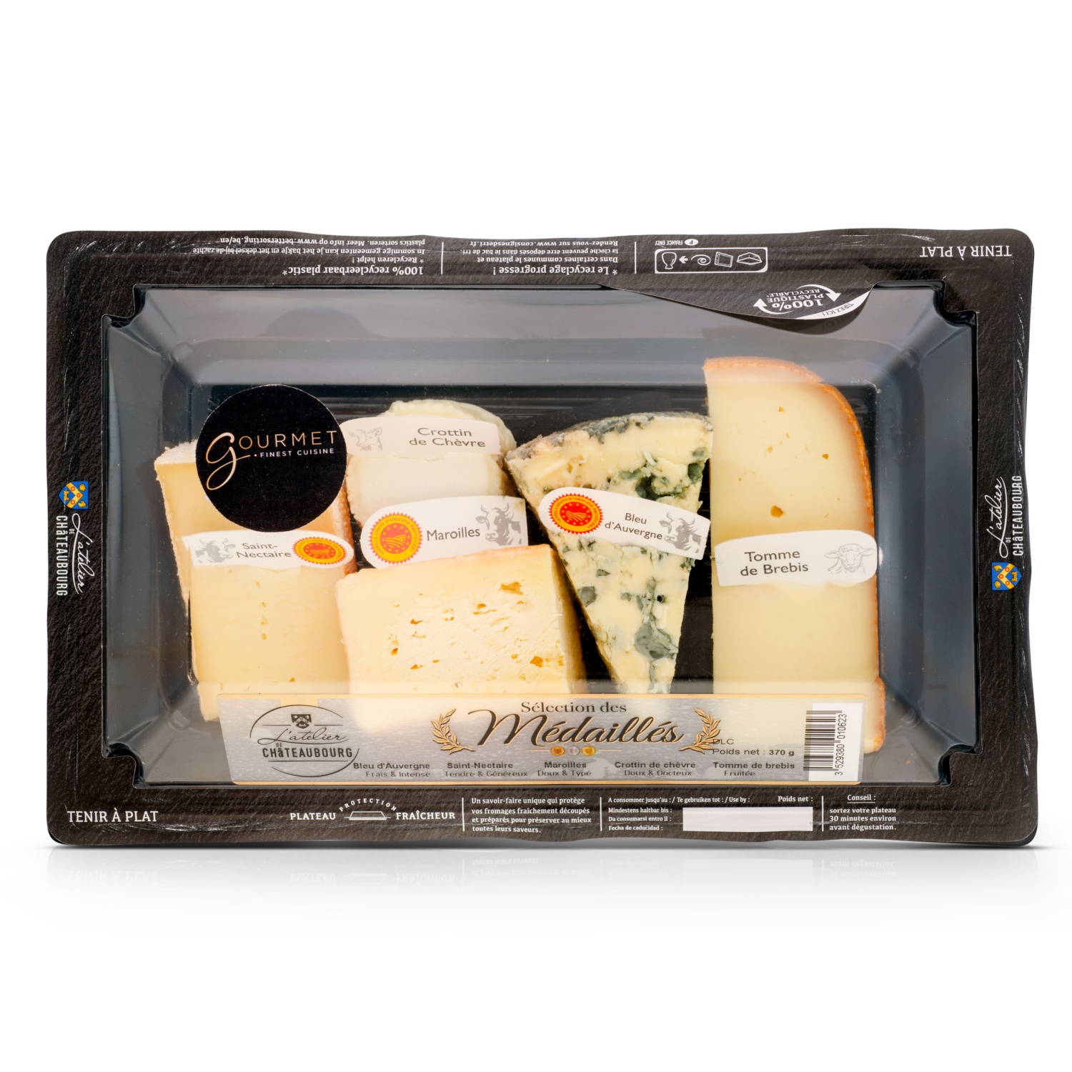 Französische Käseplatte