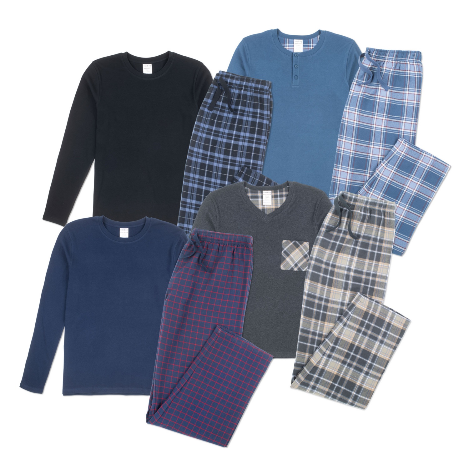 WATSON'S Herren-Pyjama, Flanell