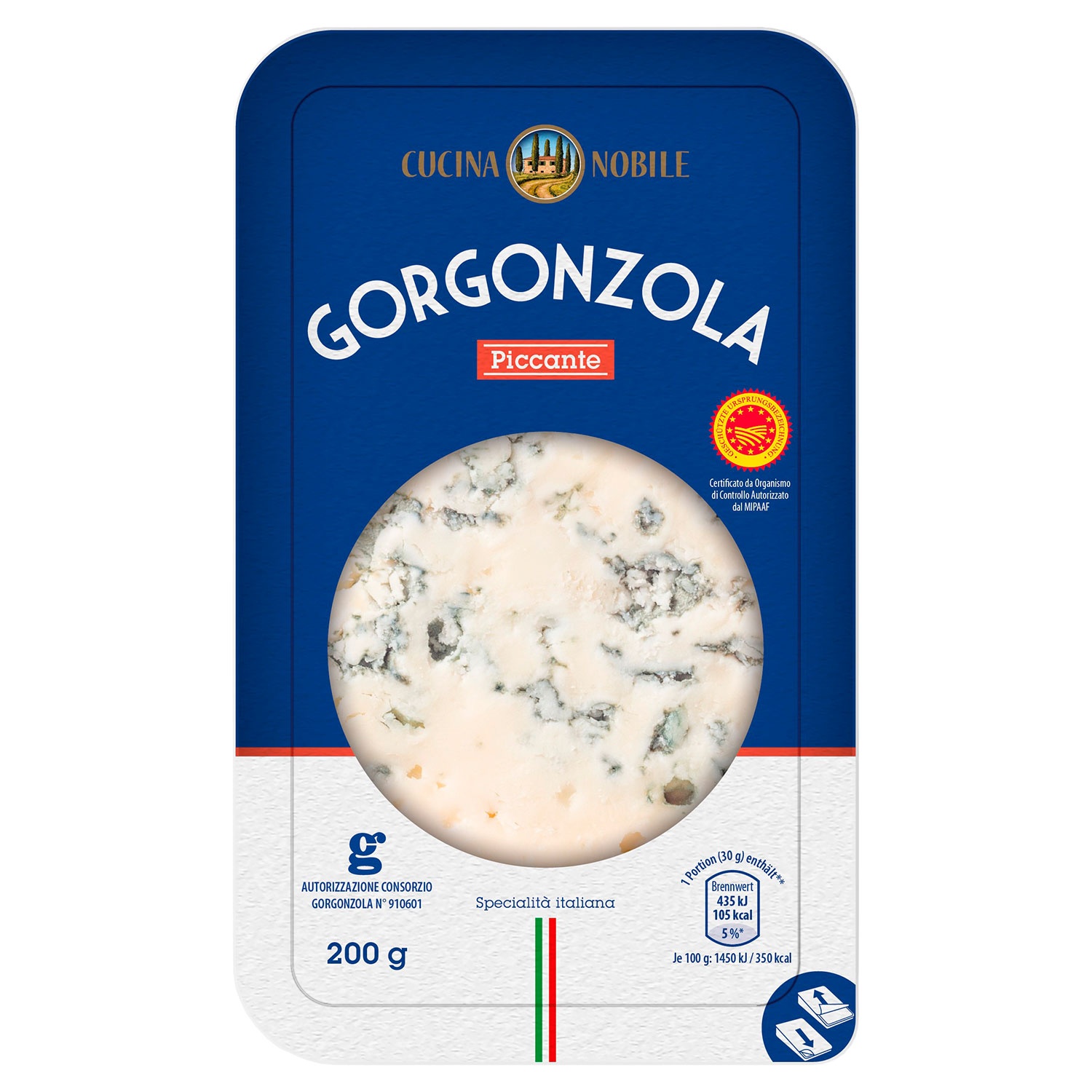 CUCINA Gorgonzola 200 G Piccante ALDI S D