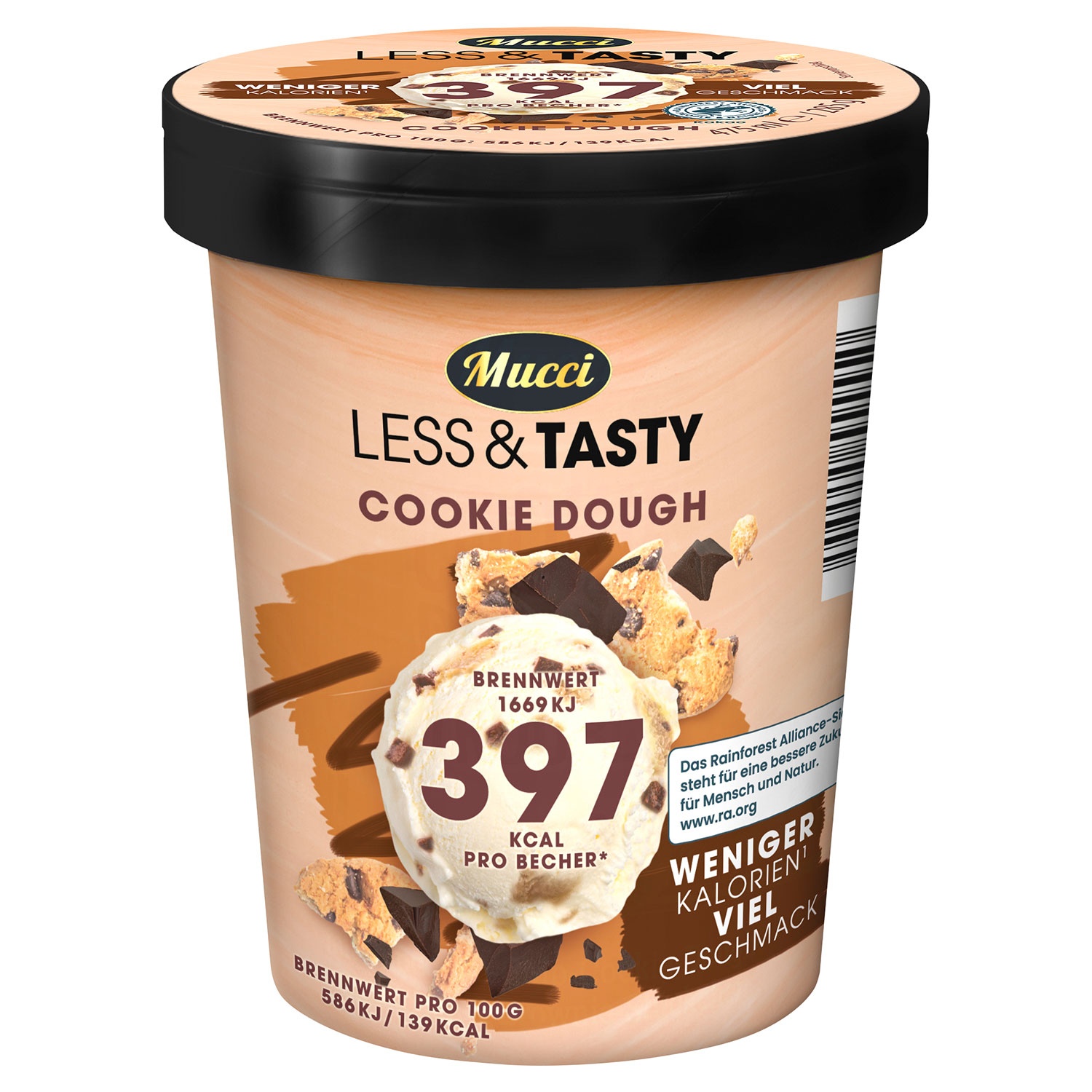MUCCI Less and Tasty 0,5 l, Cookie Dough ALDI SÜD