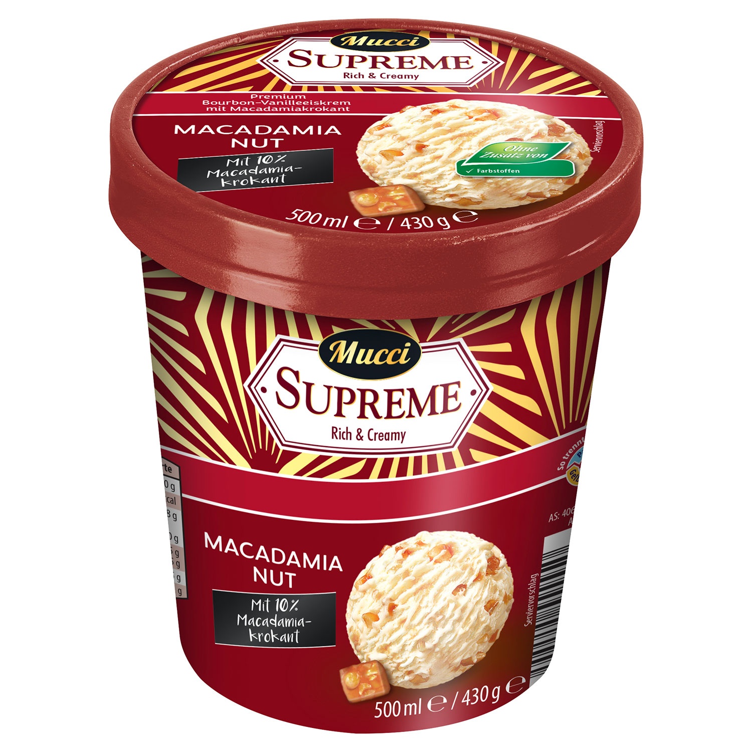MUCCI Supreme Rich & Creamy 500 ml