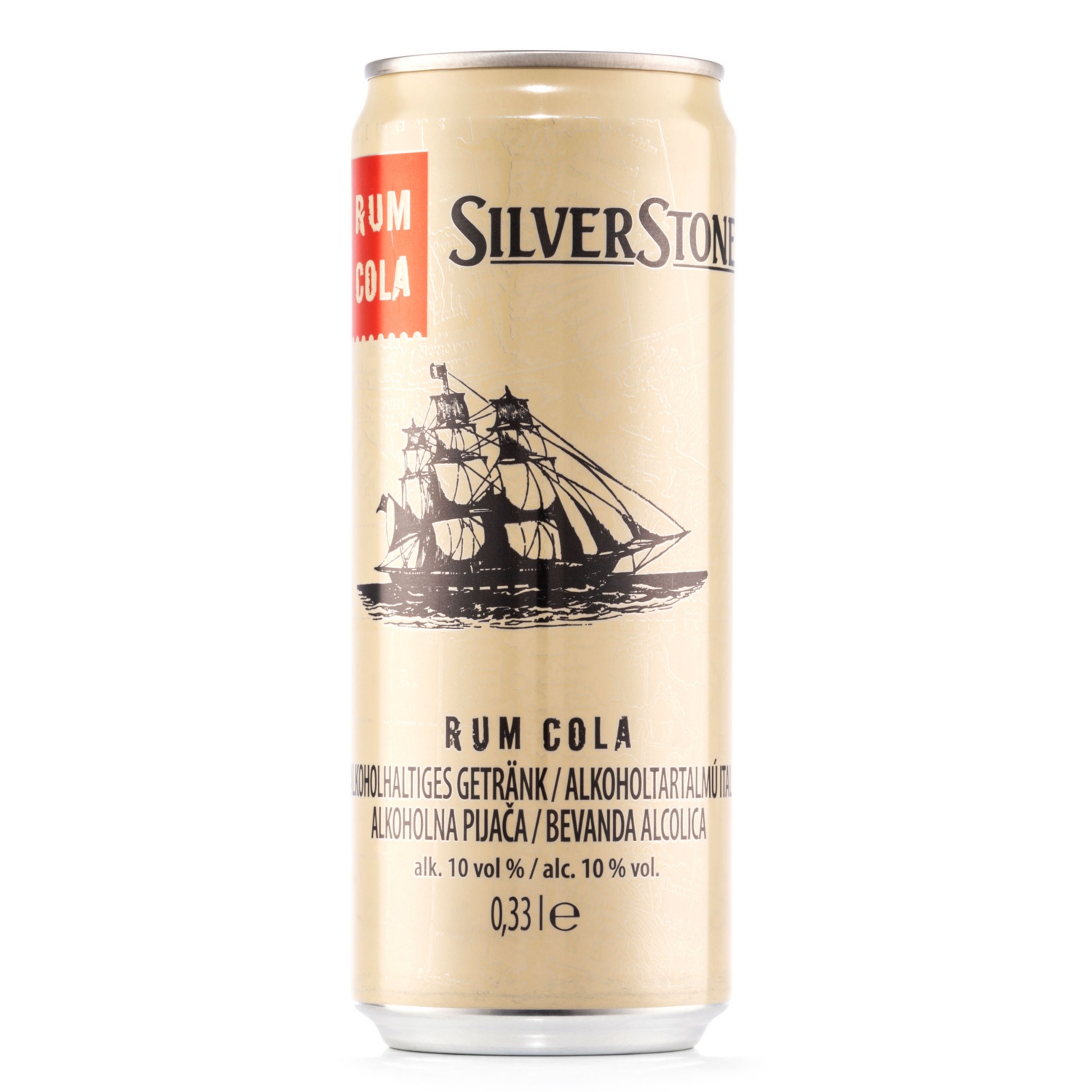 SILVERSTONE Rum & Cola 0,33 l