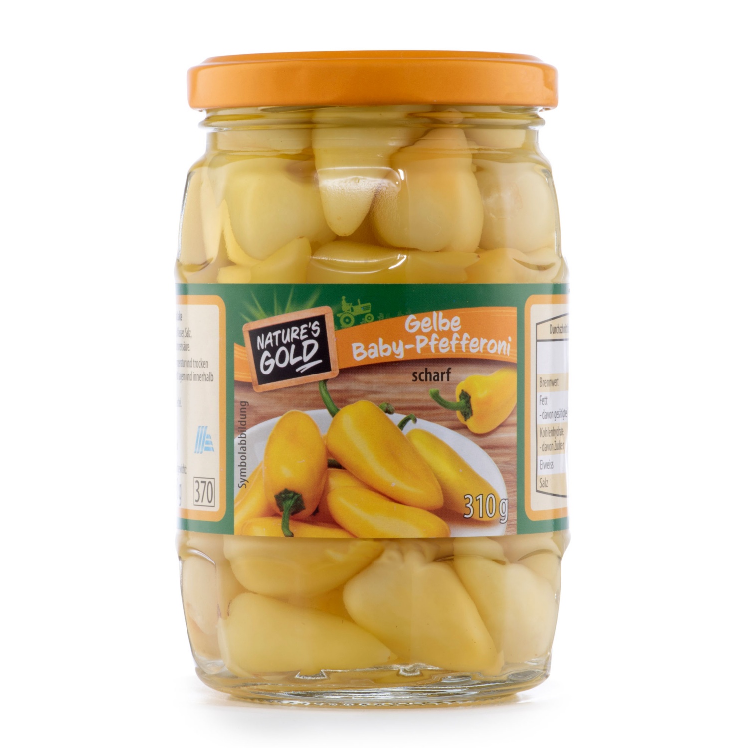 NATURE'S GOLD Baby-Pfefferoni, gelb