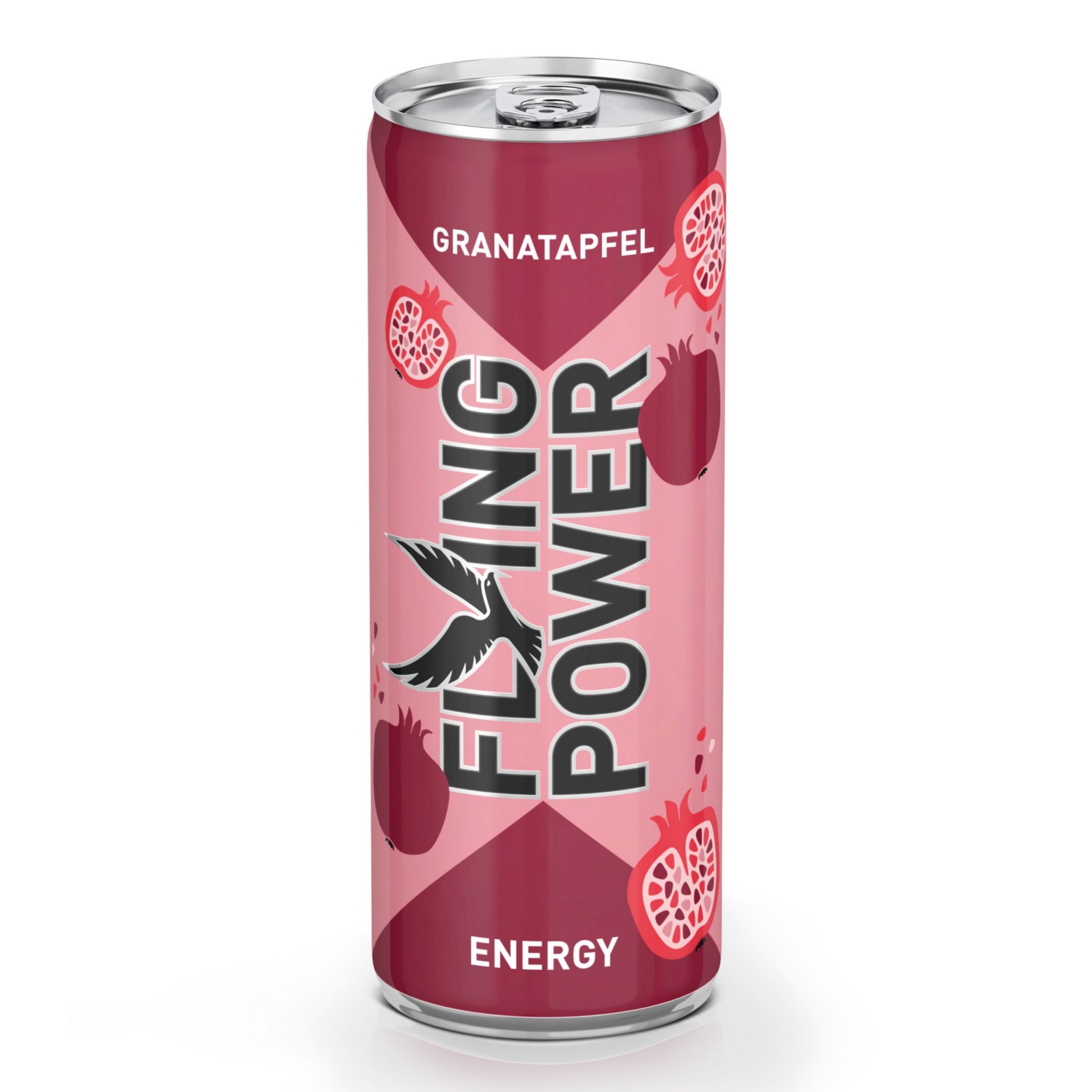 FLYING POWER Energy Drink, Granatapfel