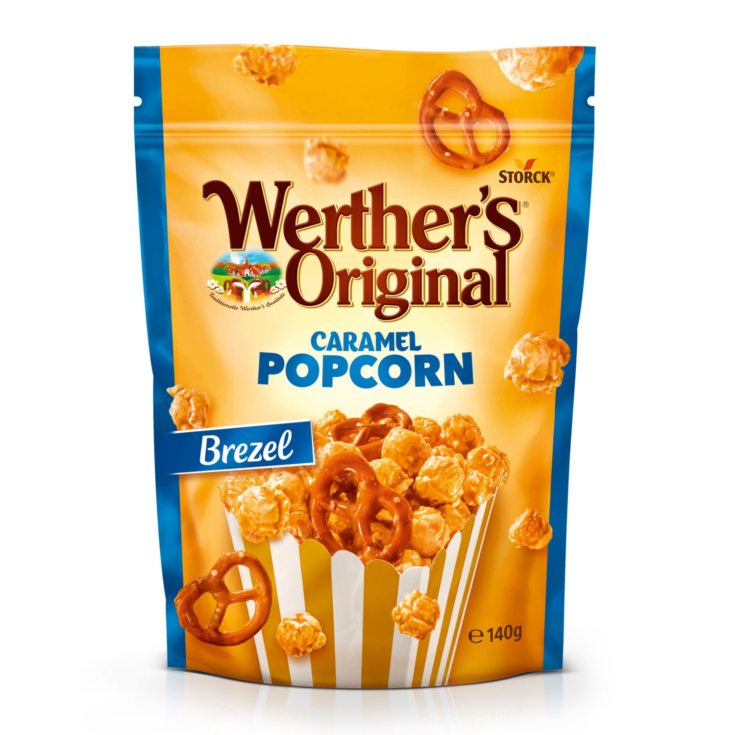 WERTHER'S Karamell Popcorn, Brezel
