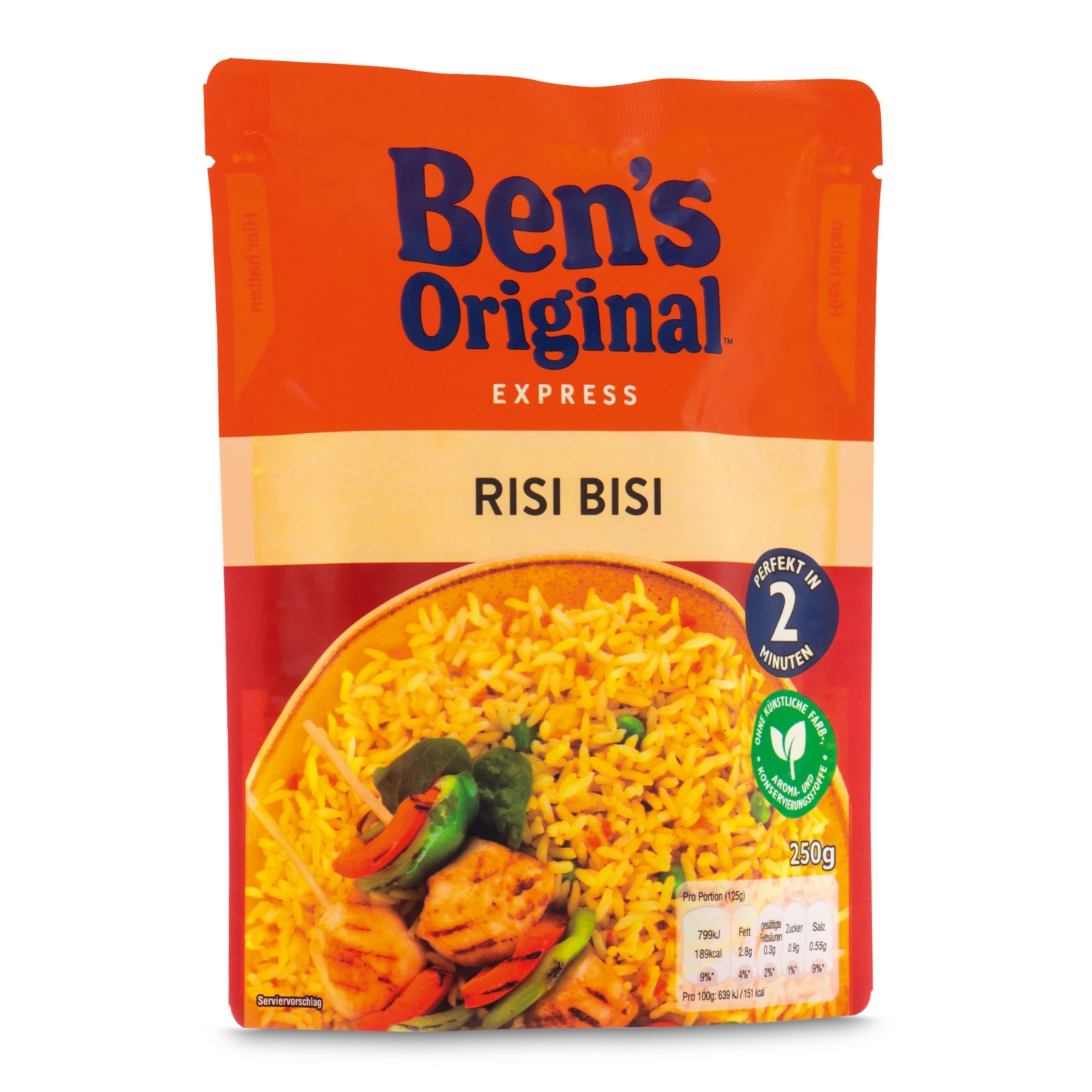 BEN'S ORIGINAL Expressreis, Risi Bisi