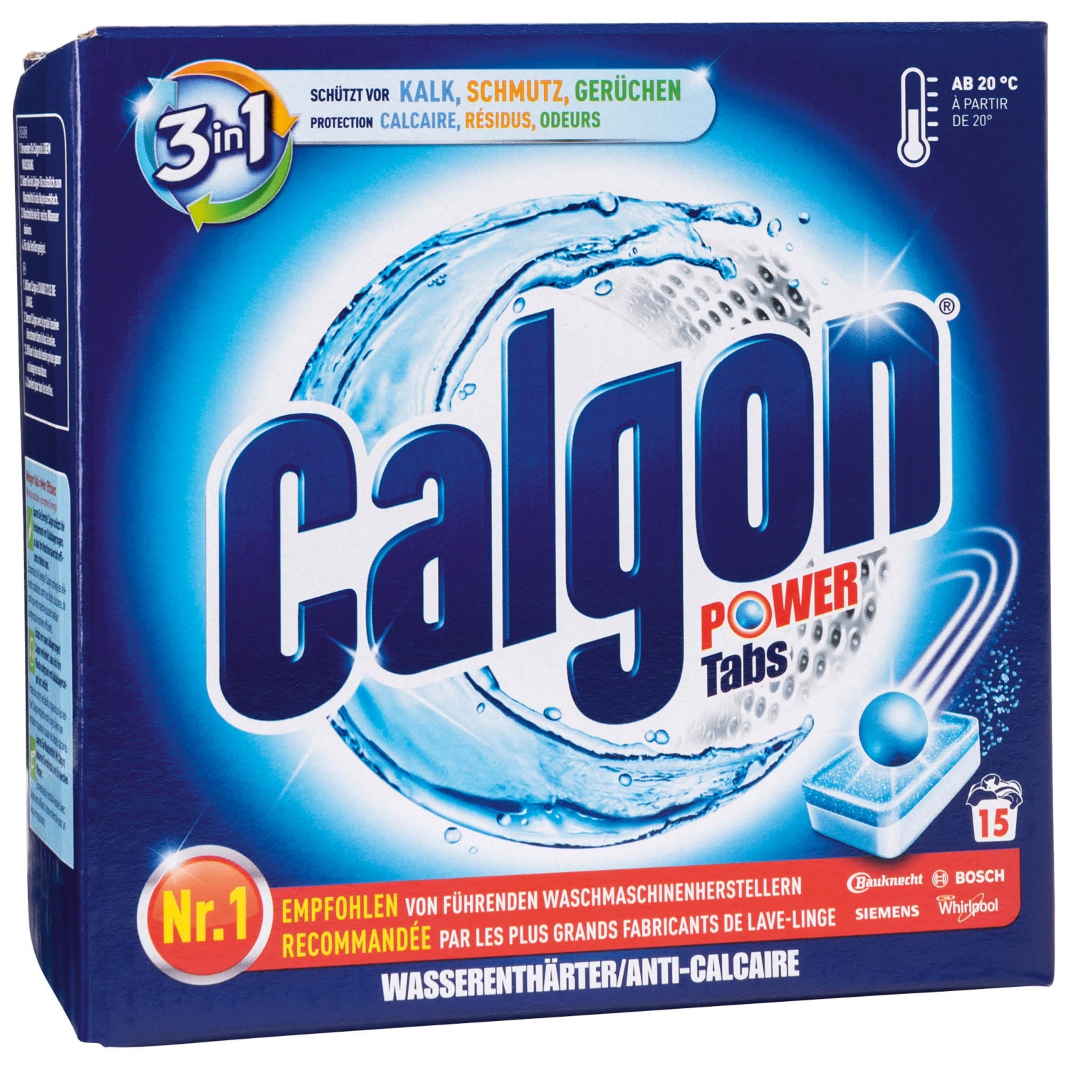 Calgon Page d'accueil