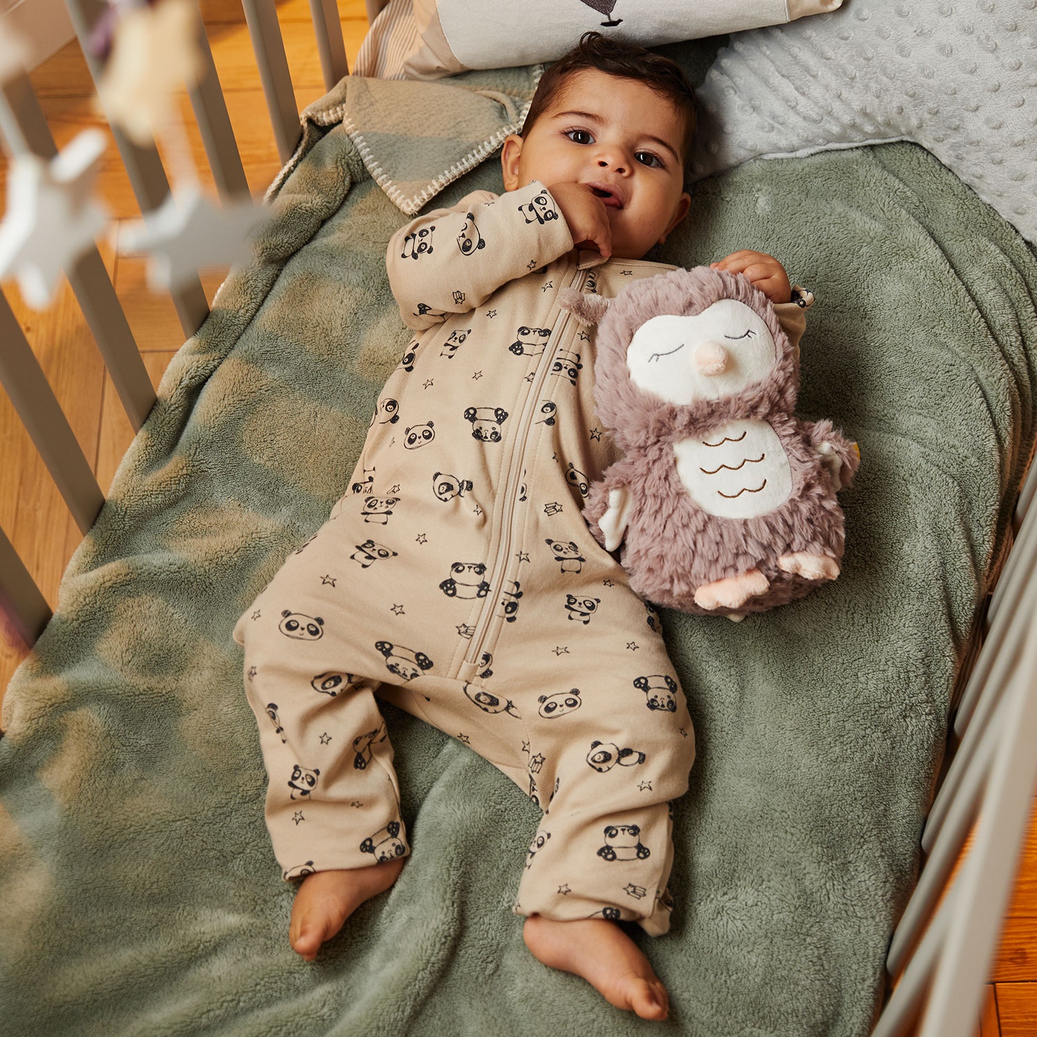IMPIDIMPI Babys und Kleinkinder Schlaf-Overall, 2er-Set